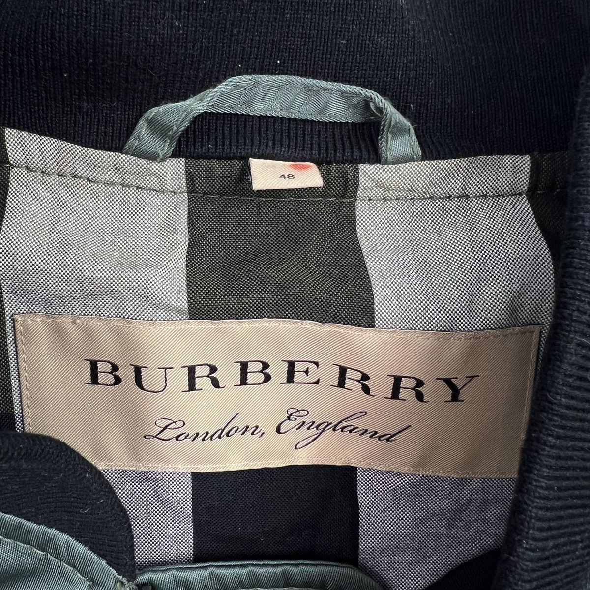 Burberry Burberry Green Utility Bomber Jacket Size US S / EU 44-46 / 1 - 8 Thumbnail