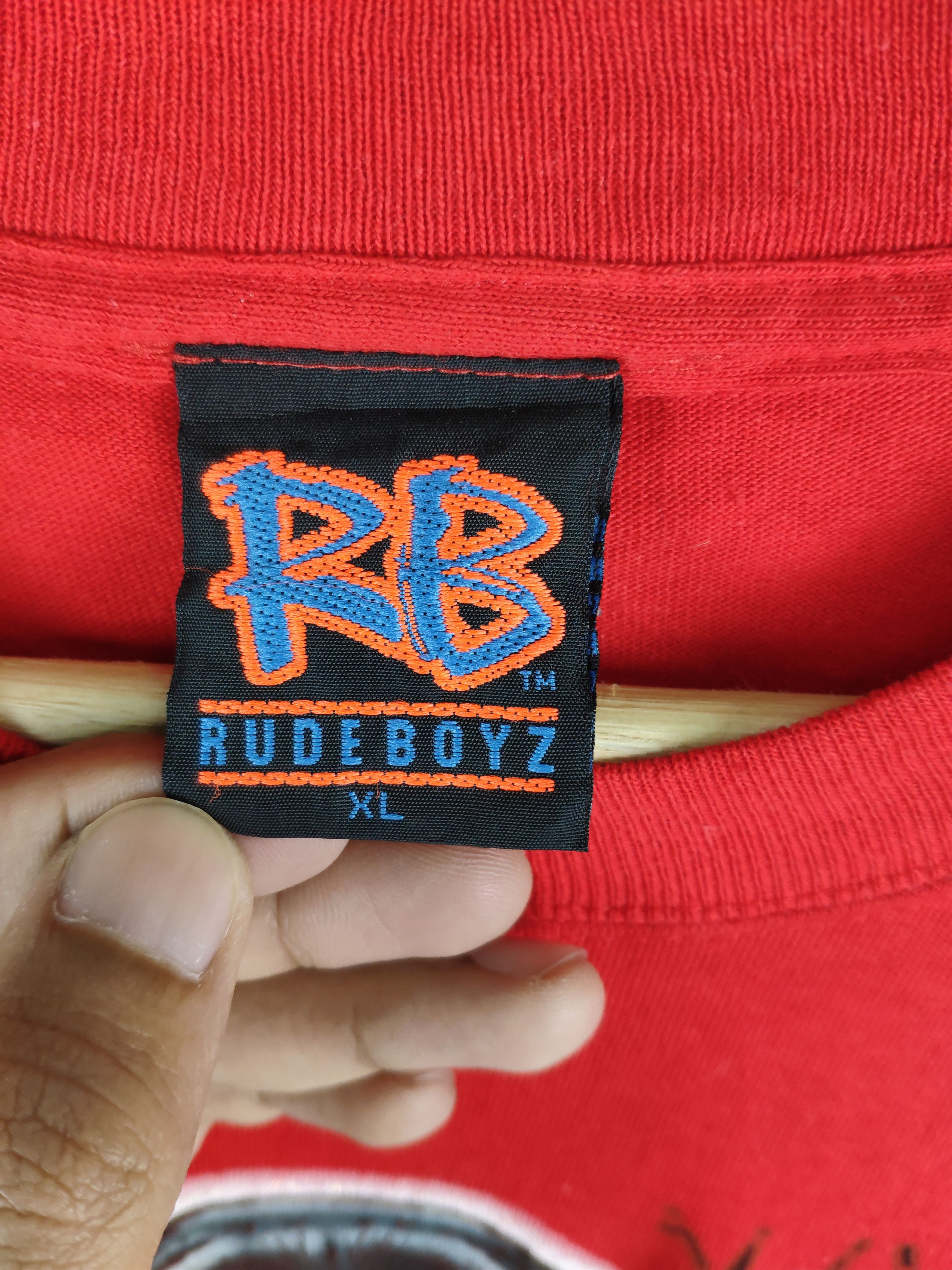Japanese Brand Steal 💥 Vintage Japanese Shirt Rude Boyz Japan Style Size US M / EU 48-50 / 2 - 4 Thumbnail