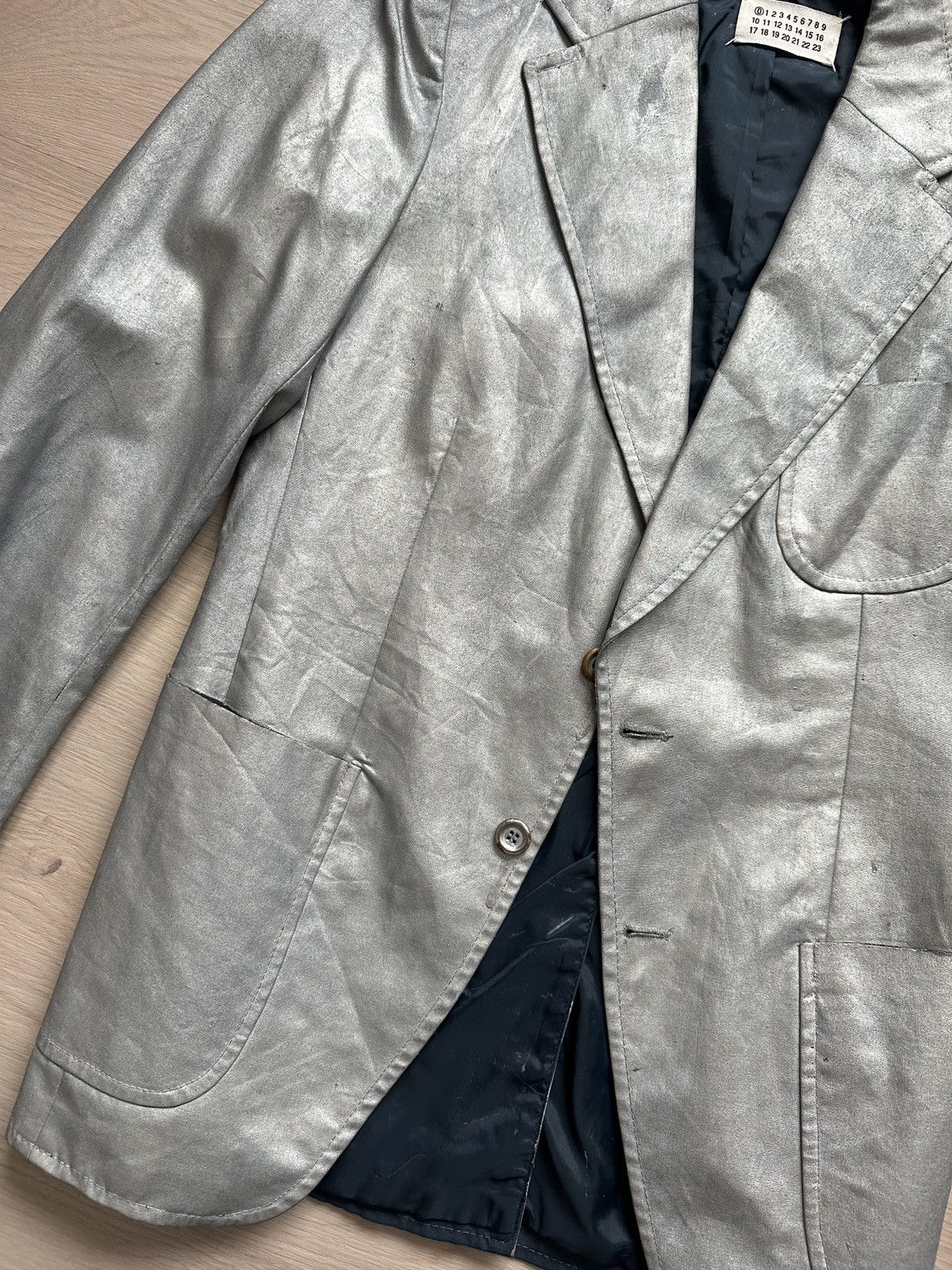Maison Margiela Margiela artisanal coat painted Size M / US 6-8 / IT 42-44 - 3 Thumbnail
