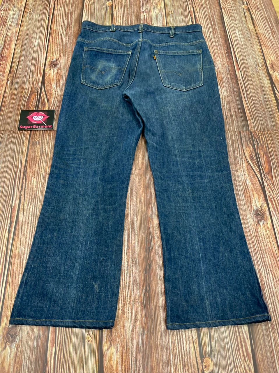 Levis 646 Bell Bottom Flare bootcut Orange Tab Jeans