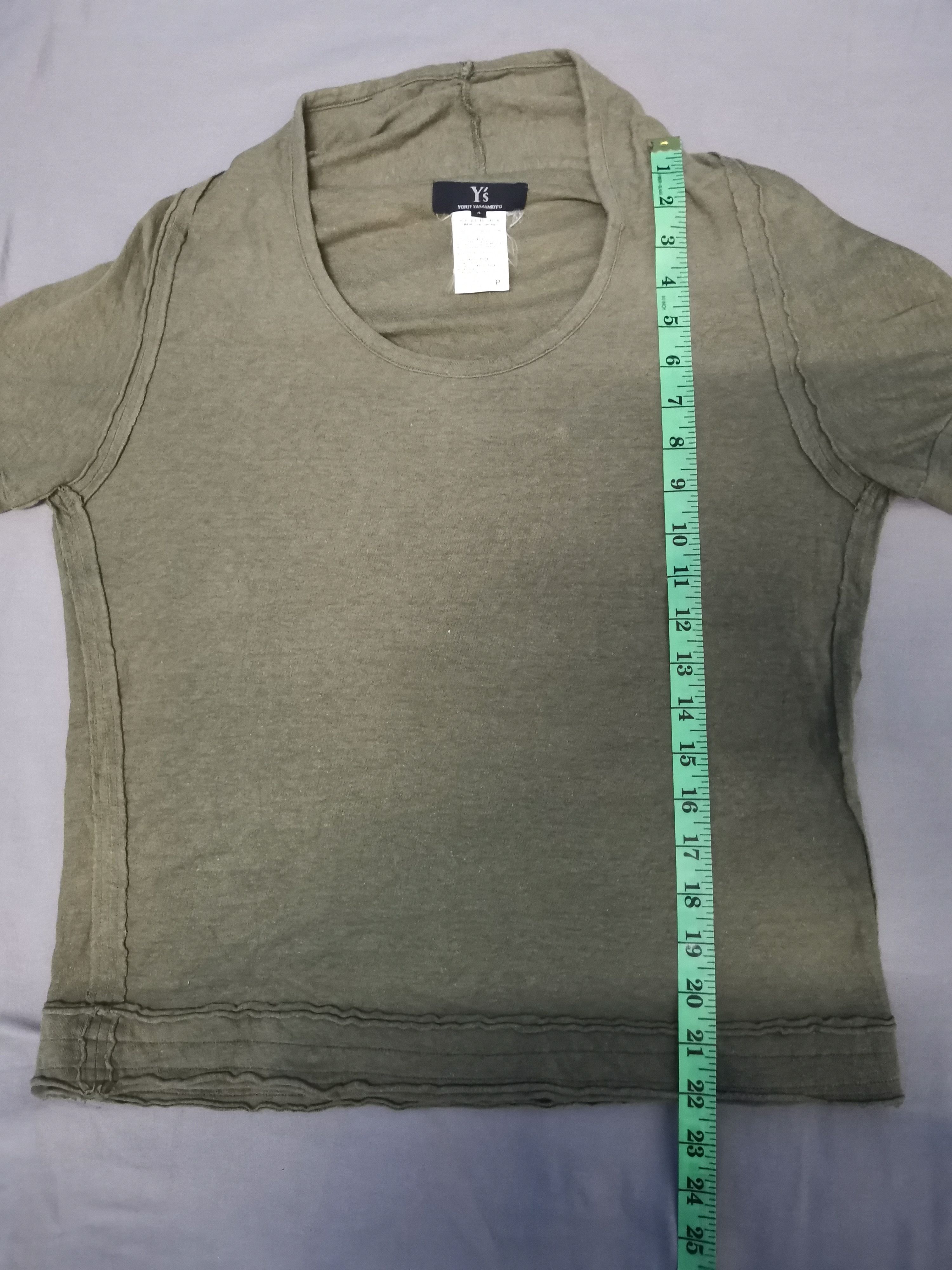 Yohji Yamamoto Yohji Yamamoto Y's Tee Japan Designer Watanabe Size L / US 10 / IT 46 - 5 Thumbnail