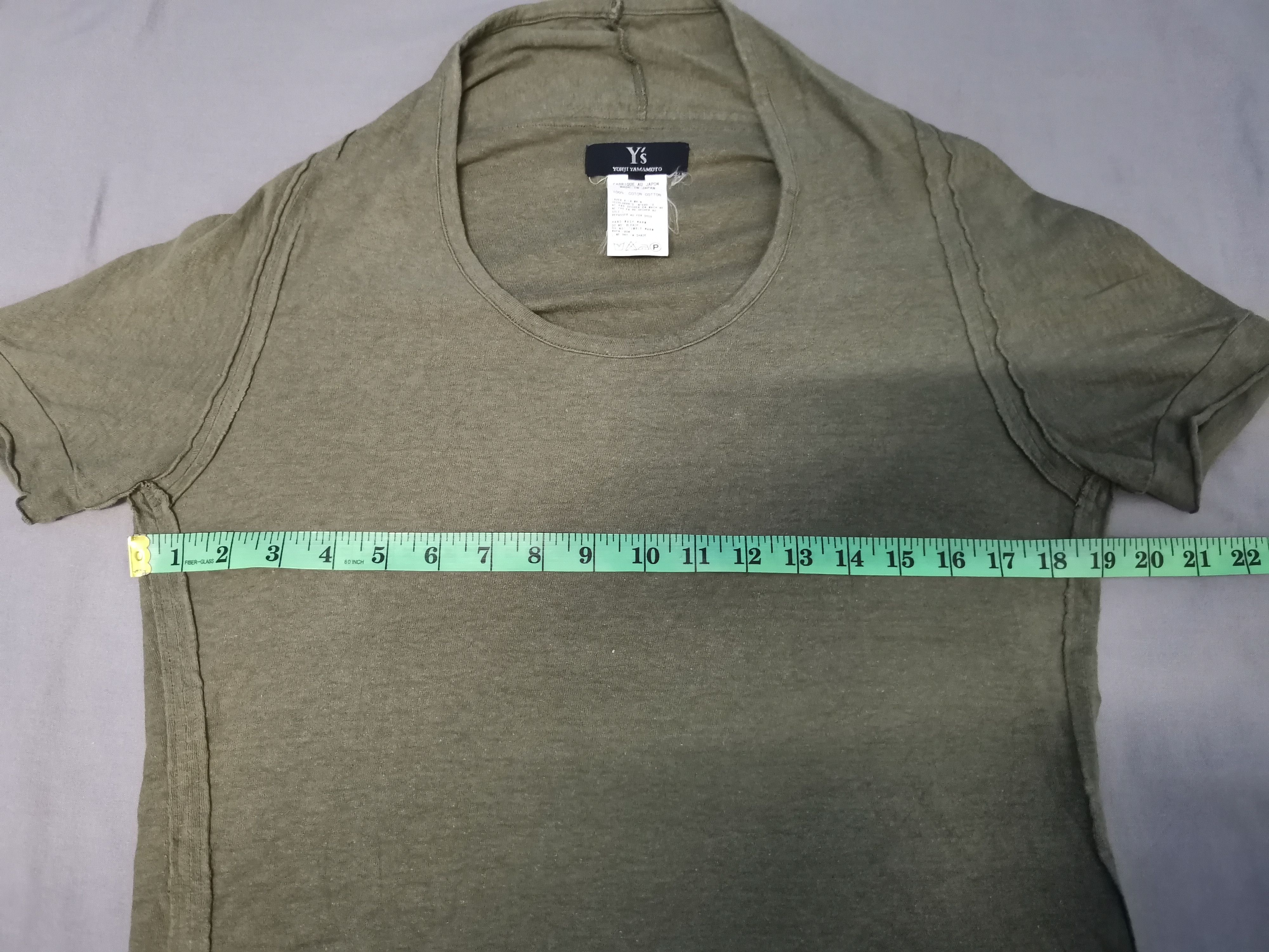 Yohji Yamamoto Yohji Yamamoto Y's Tee Japan Designer Watanabe Size L / US 10 / IT 46 - 6 Thumbnail