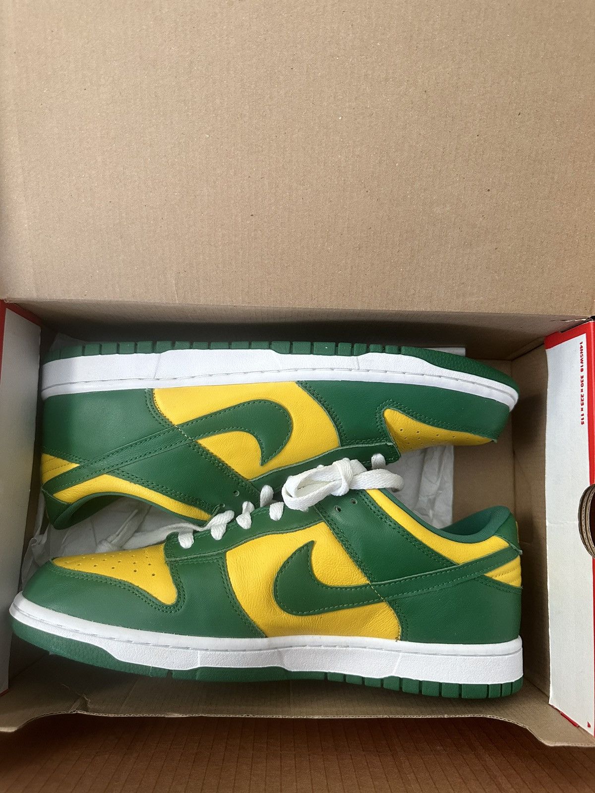 mens nike dunk low brazil stores