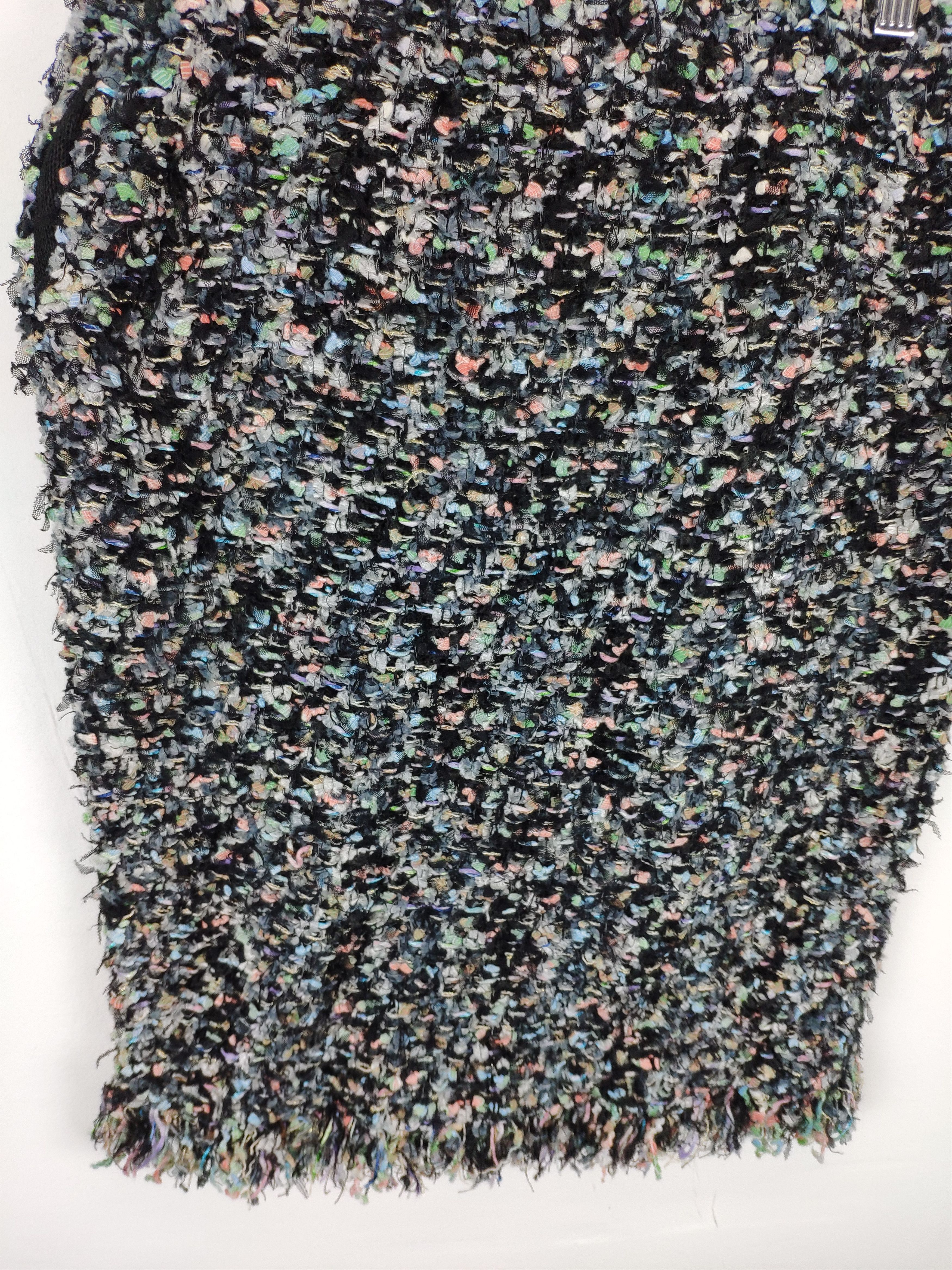Designer × Japanese Brand Vintage Mini Skirt Wool Knit by Coohem Size 26" / US 2 / IT 38 - 7 Thumbnail