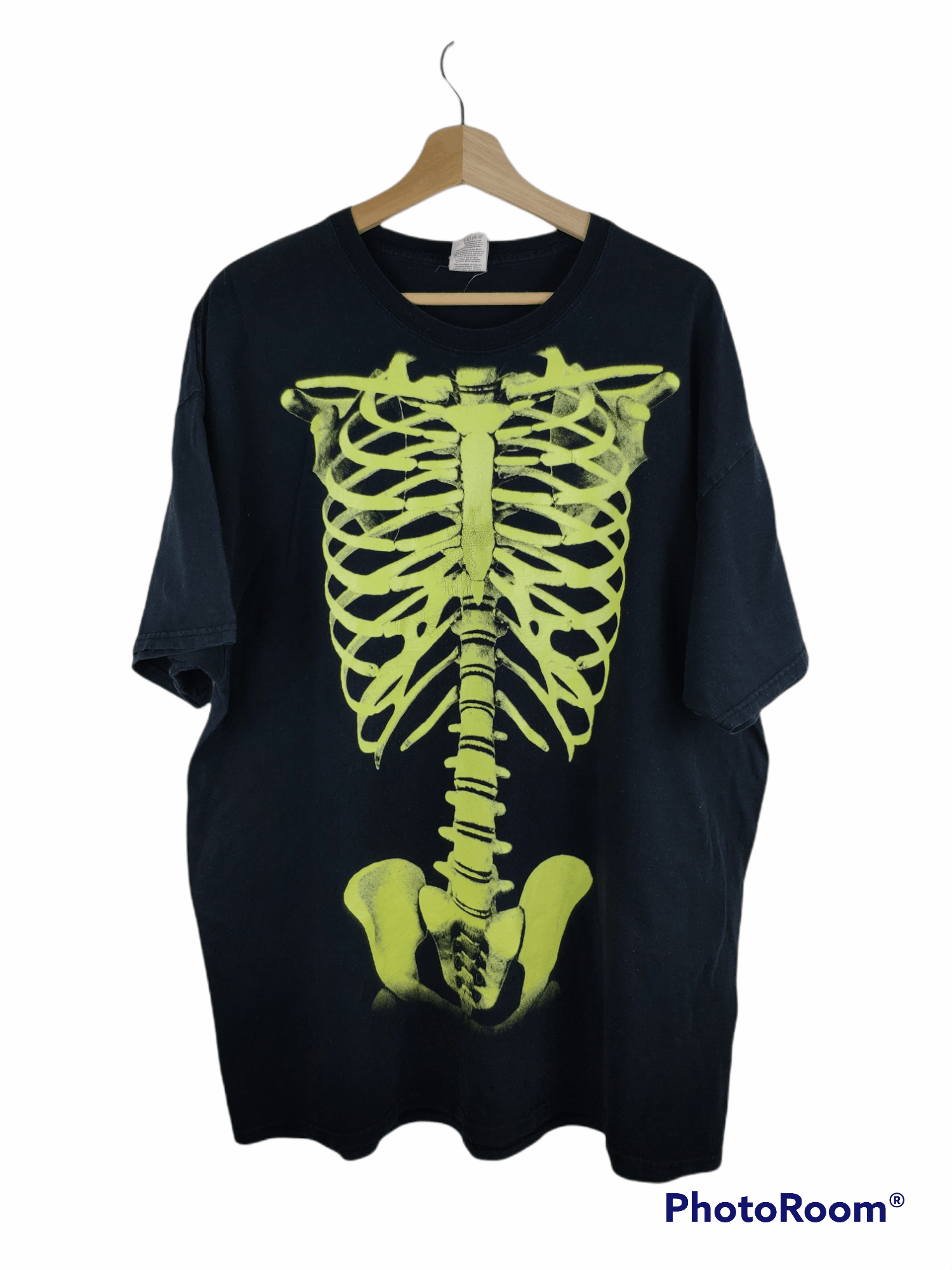 Japanese Brand Vintage Skeleton Shirt Kapital Bone Style Glow In The Dark Size US XL / EU 56 / 4 - 1 Thumbnail