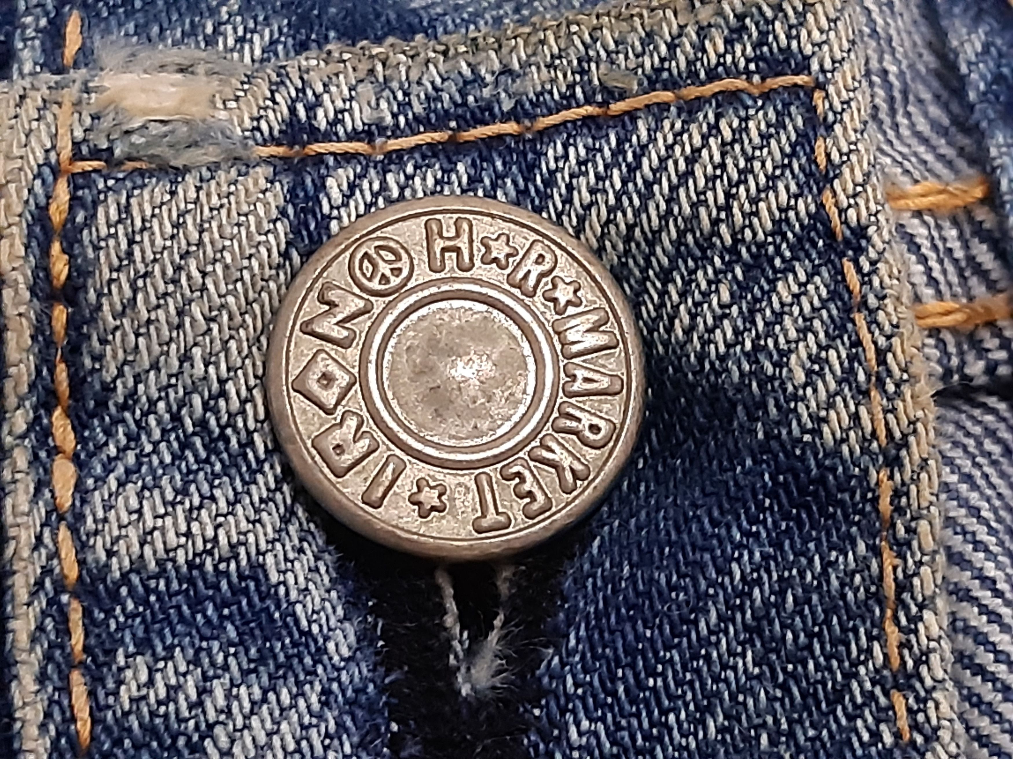 Japanese Brand × Vintage Blue Blue Japan Jeans Patchworks Vintage Size US 31 - 6 Thumbnail