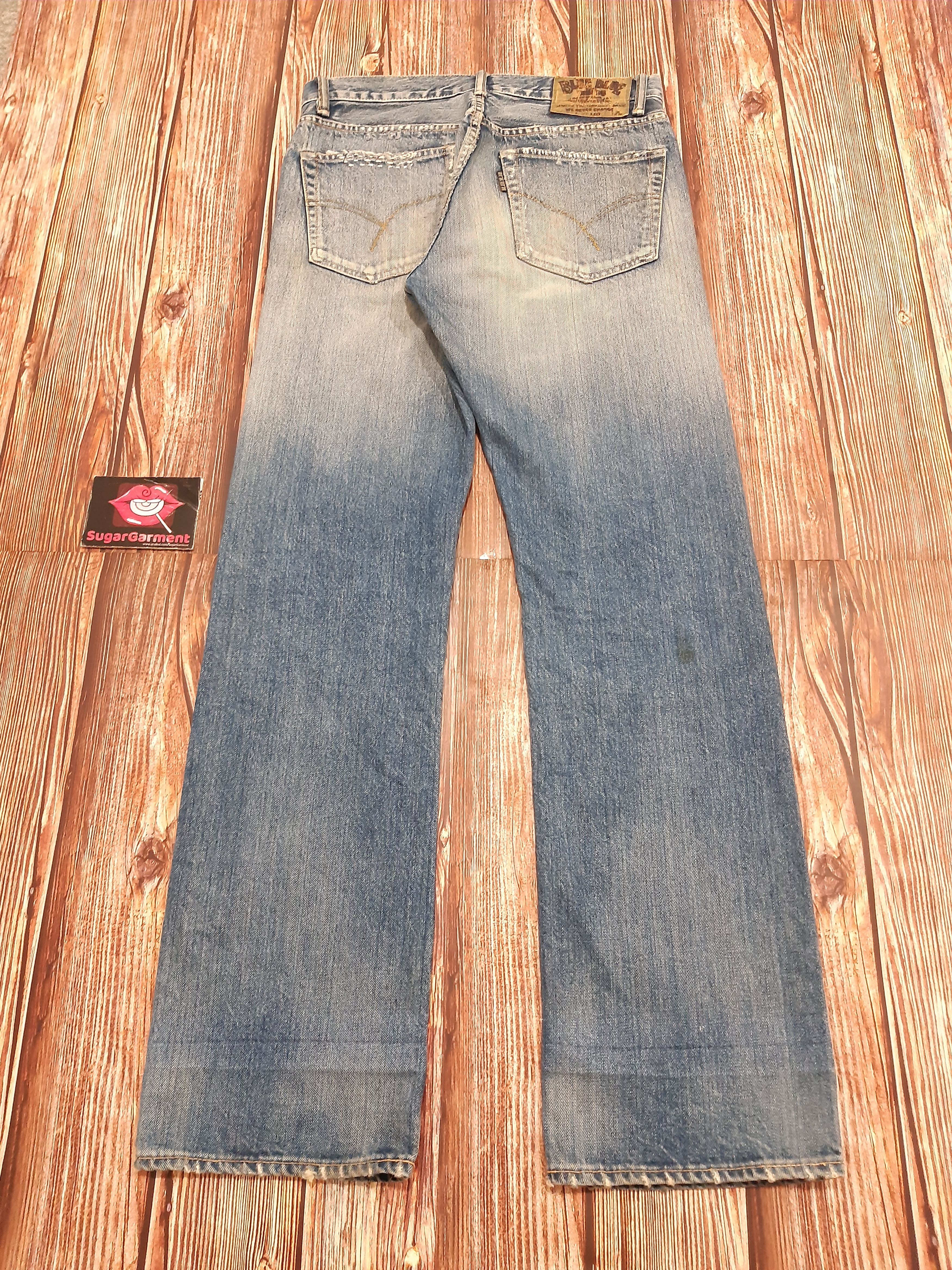 Japanese Brand × Vintage Blue Blue Japan Jeans Patchworks Vintage Size US 31 - 11 Thumbnail