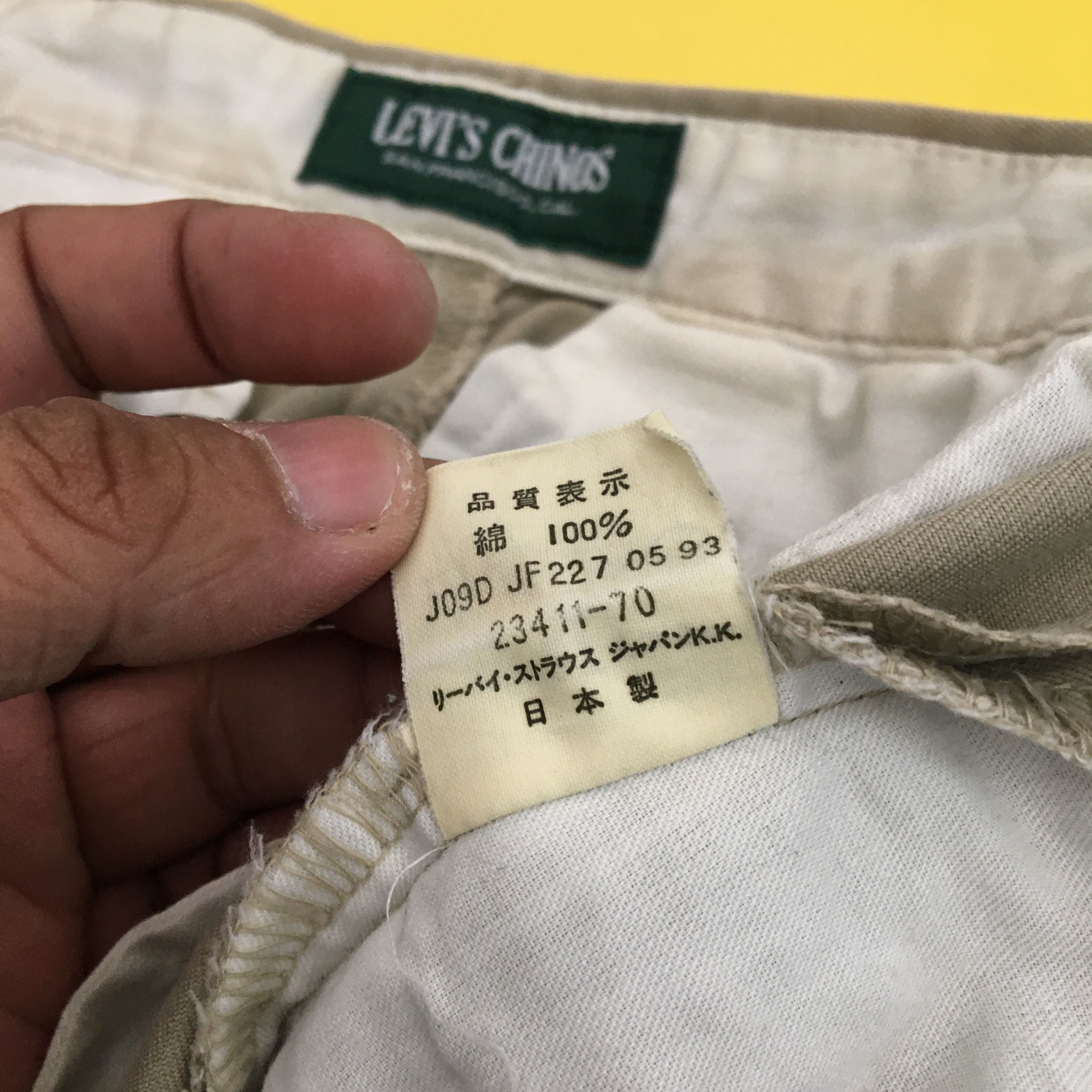Levi's × Vintage Vintage Levi's Chinos Pants Levis Jeans Levis Pants Trousers Size 26" / US 2 / IT 38 - 8 Thumbnail