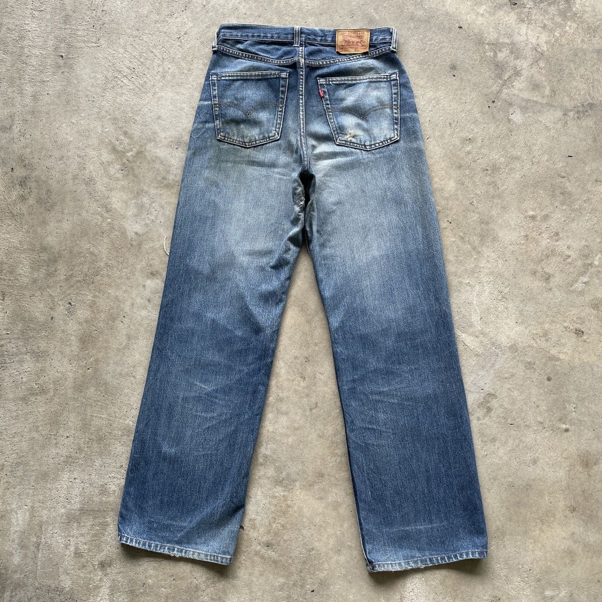 Levi's Vintage Levi’s 504 Faded Distressed Denim Jeans Pants W29 Size US 29 - 11 Thumbnail