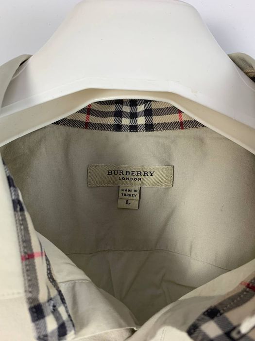 Burberry Burberry London shirt button ups grey cotton L | Grailed