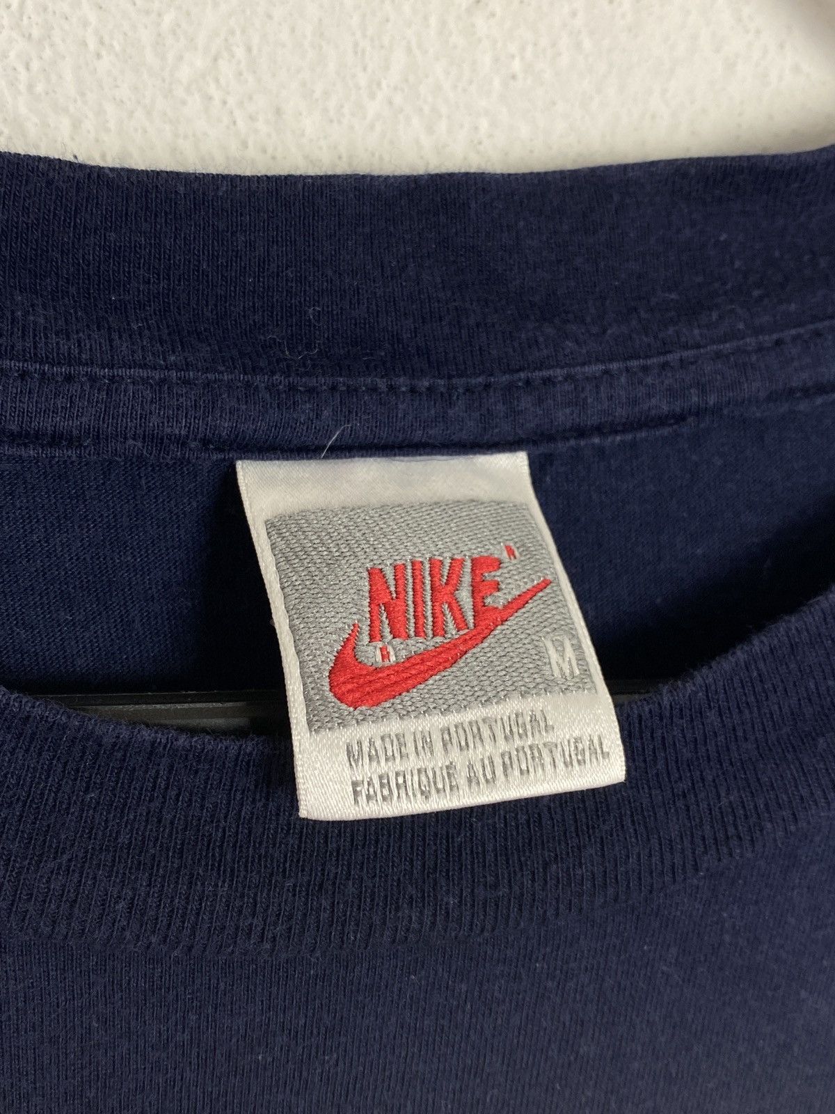 Nike 90s Vintage Nike Usa Oregon Retro Logo T-Shirt In Blue Size US M / EU 48-50 / 2 - 4 Thumbnail