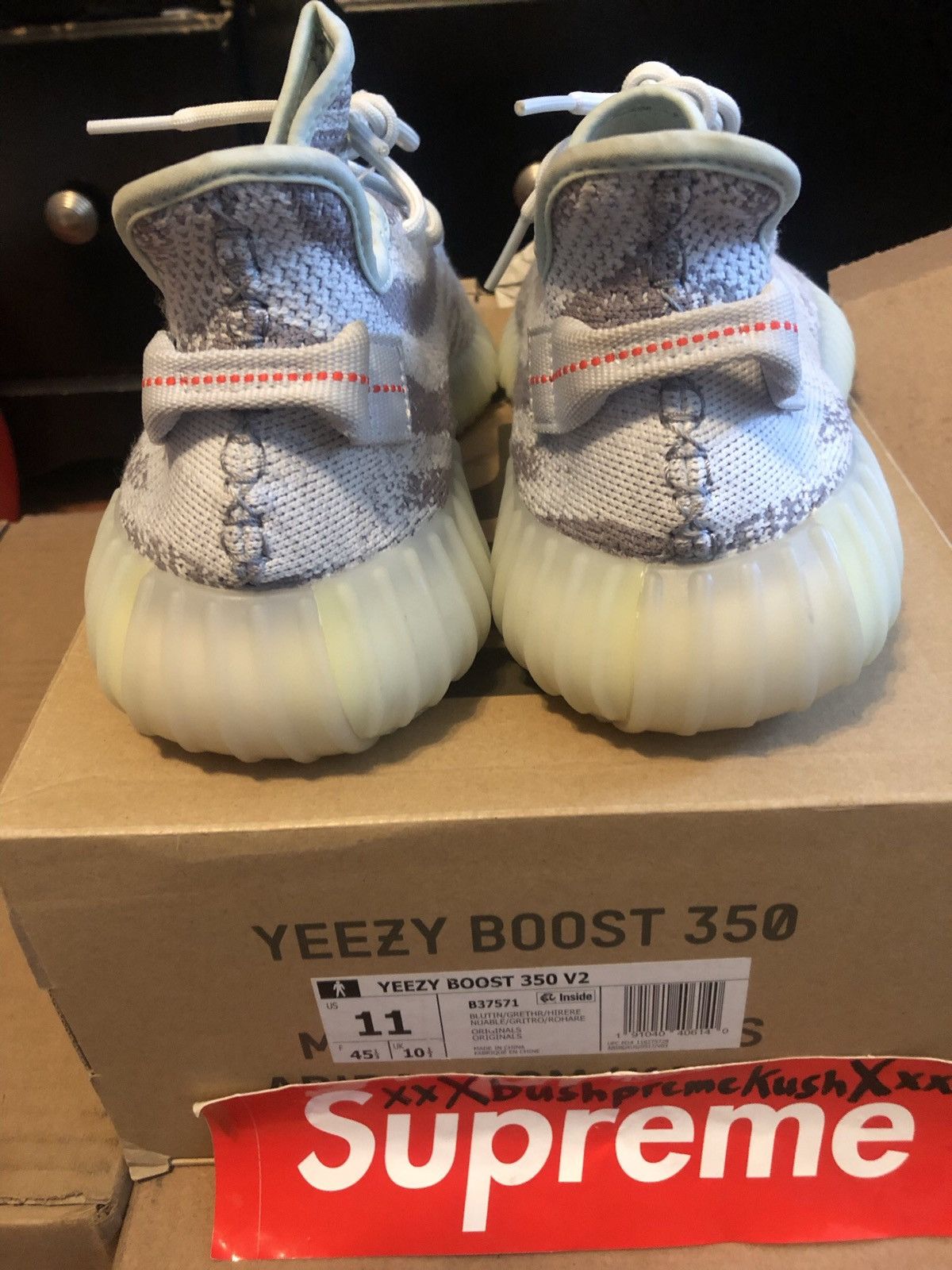 yeezy boost 350 v2 blue tint box adidas Yeezy Boost 350 V2 