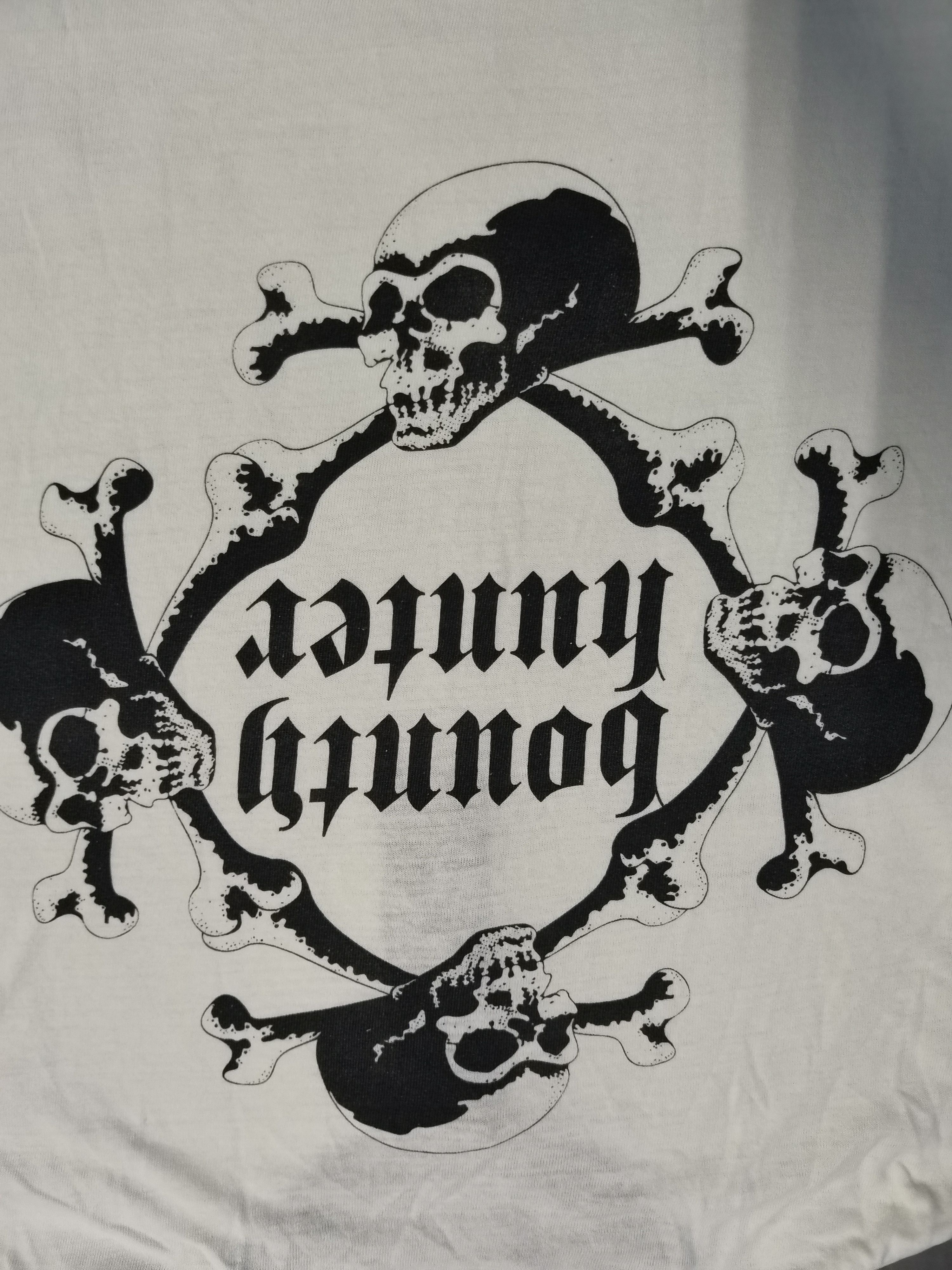 Bounty Hunter Vintage Bounty Hunter Big Skull Ringer Tee Japan Designer Size US M / EU 48-50 / 2 - 1 Thumbnail