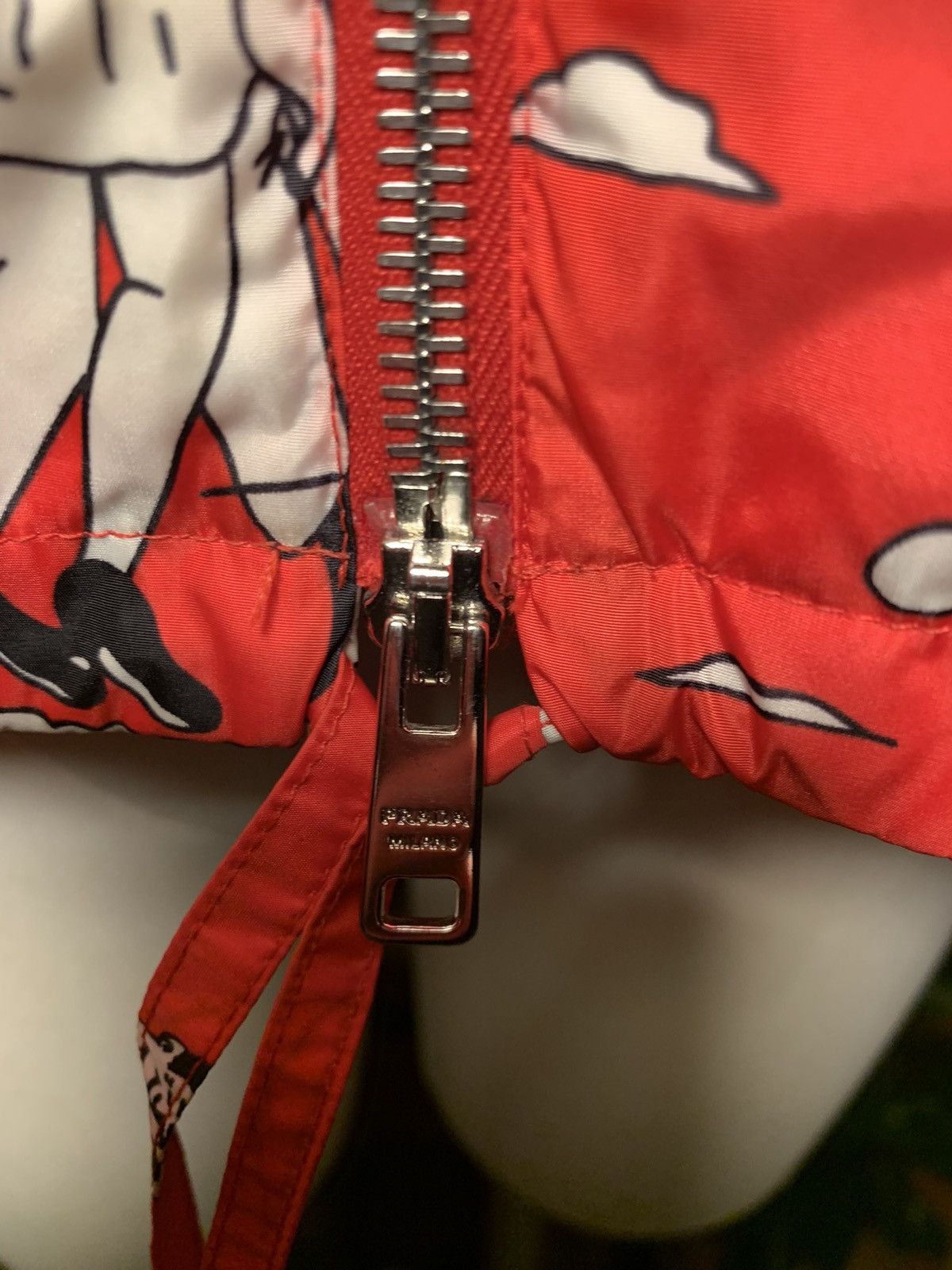 Prada Rare Prada SS16 Red Sailor Kissing Jacket Size XS Oversized Size S / US 4 / IT 40 - 8 Thumbnail