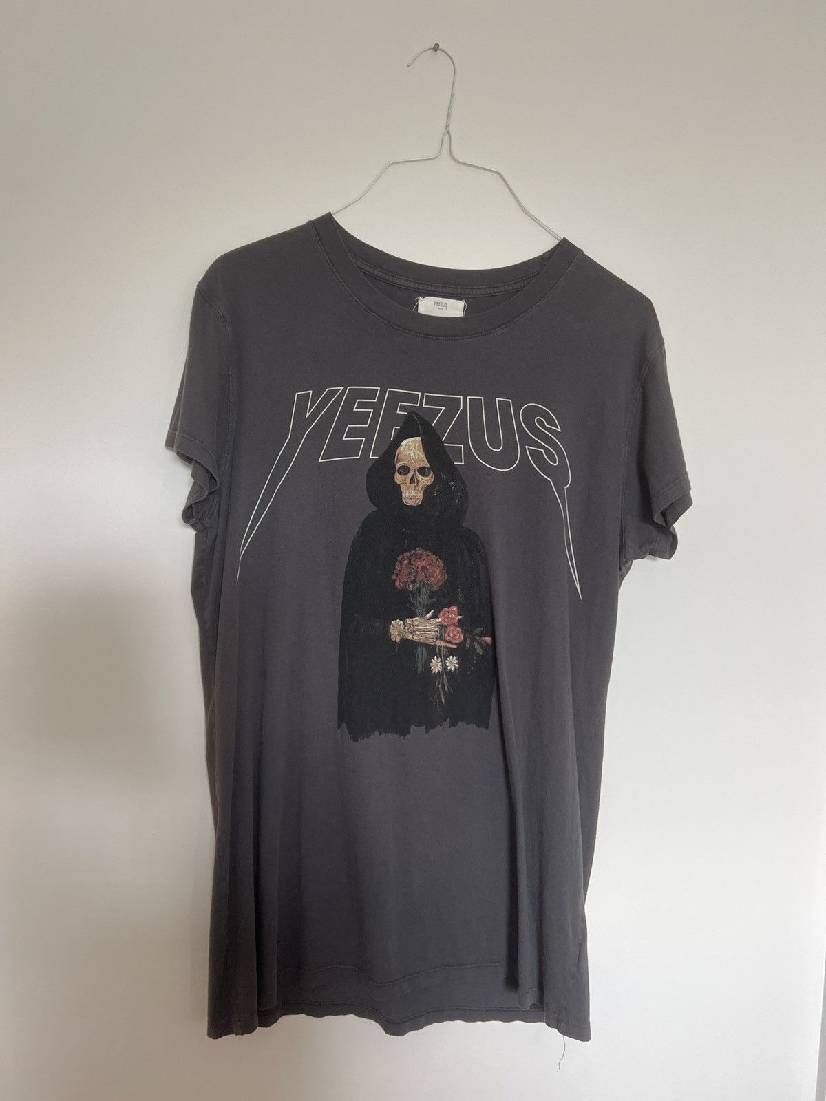 Kanye West Kanye West Yeezus Tour Tee 2013 Reaper With Roses Grailed