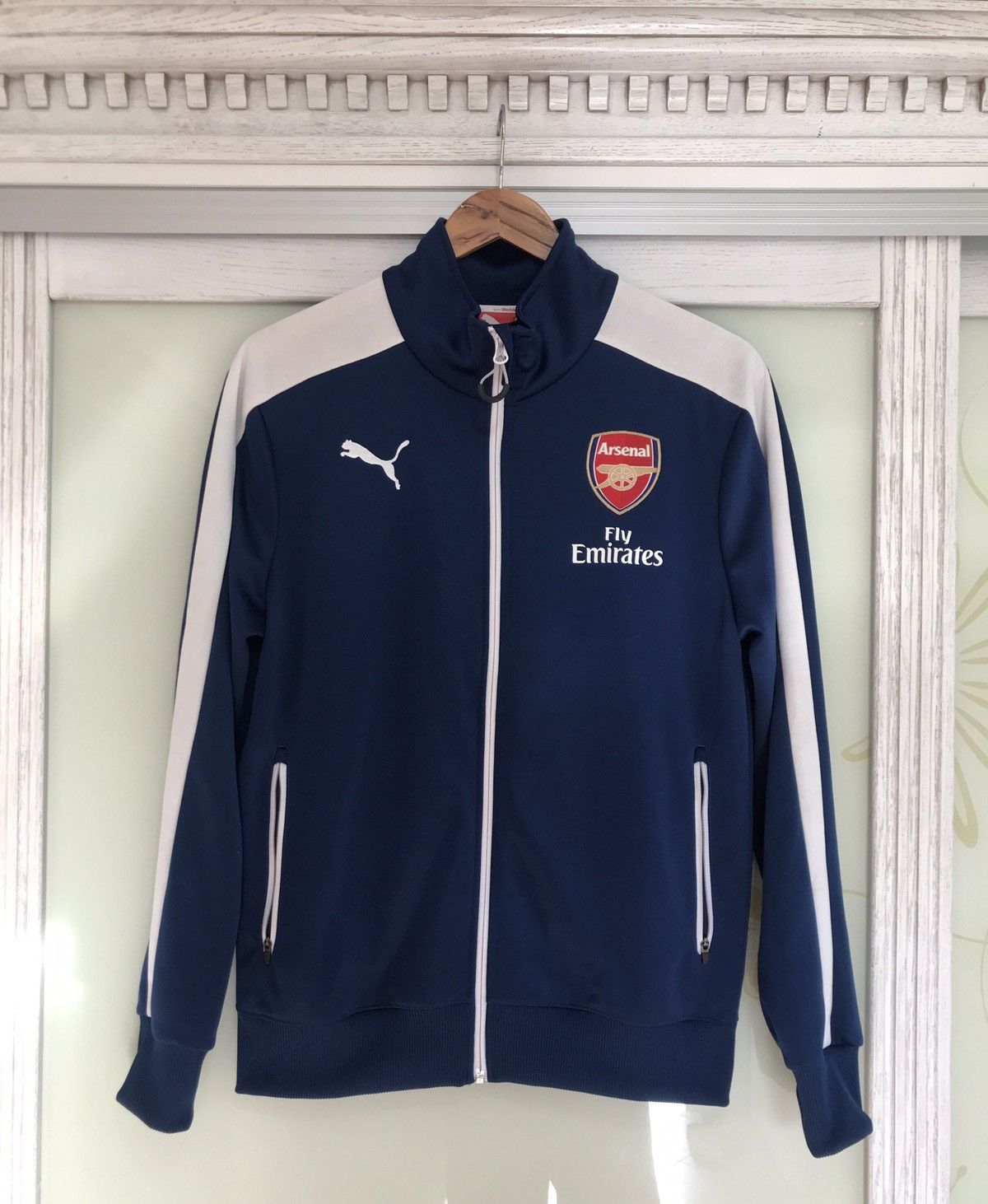 Puma Arsenal Puma Soccer Track Jacket Football Jersey Kit Size S Size US S / EU 44-46 / 1 - 1 Thumbnail