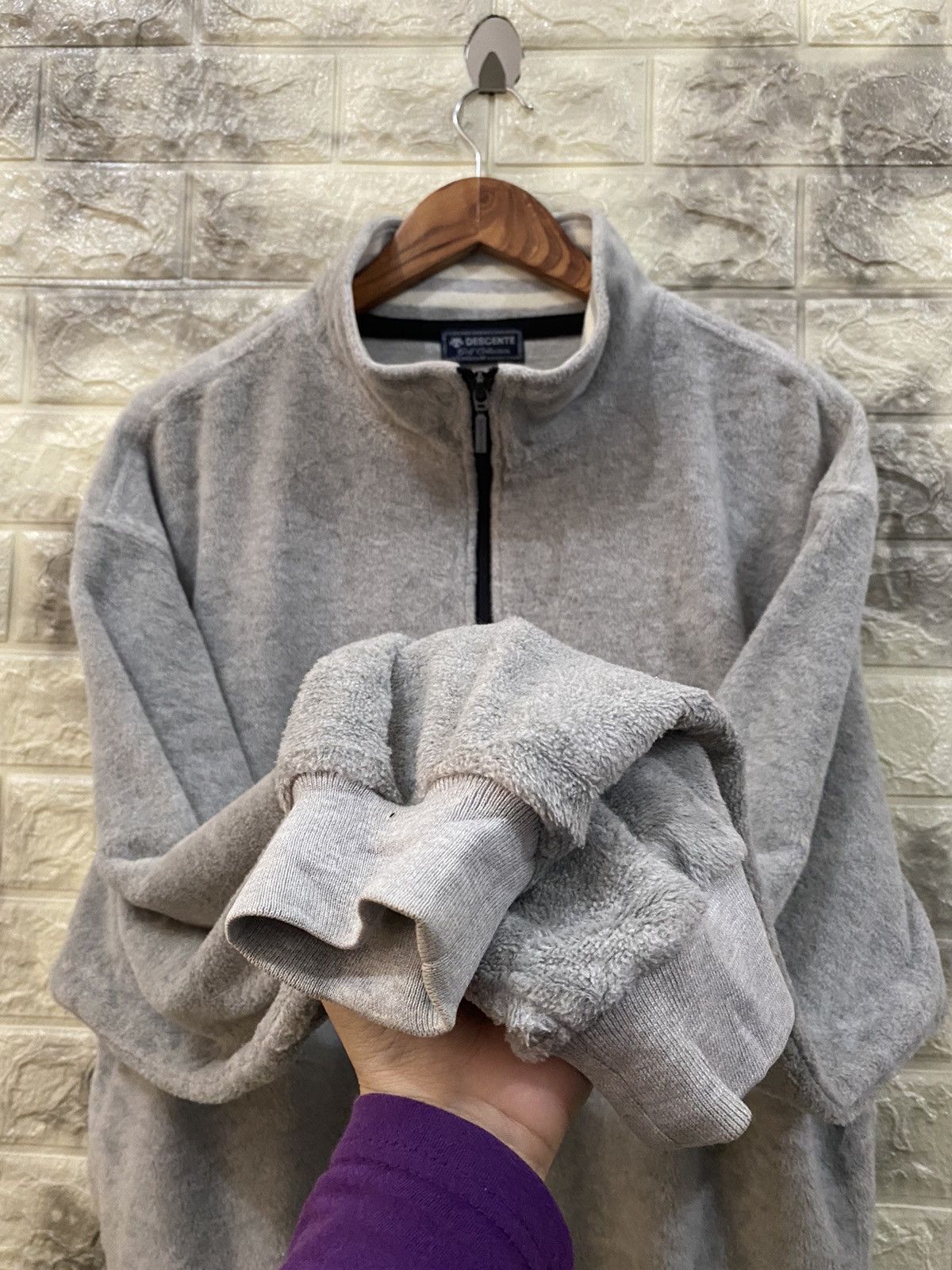 Descente × Vintage Vintage Decente Golf fleece sweater Size US M / EU 48-50 / 2 - 8 Thumbnail