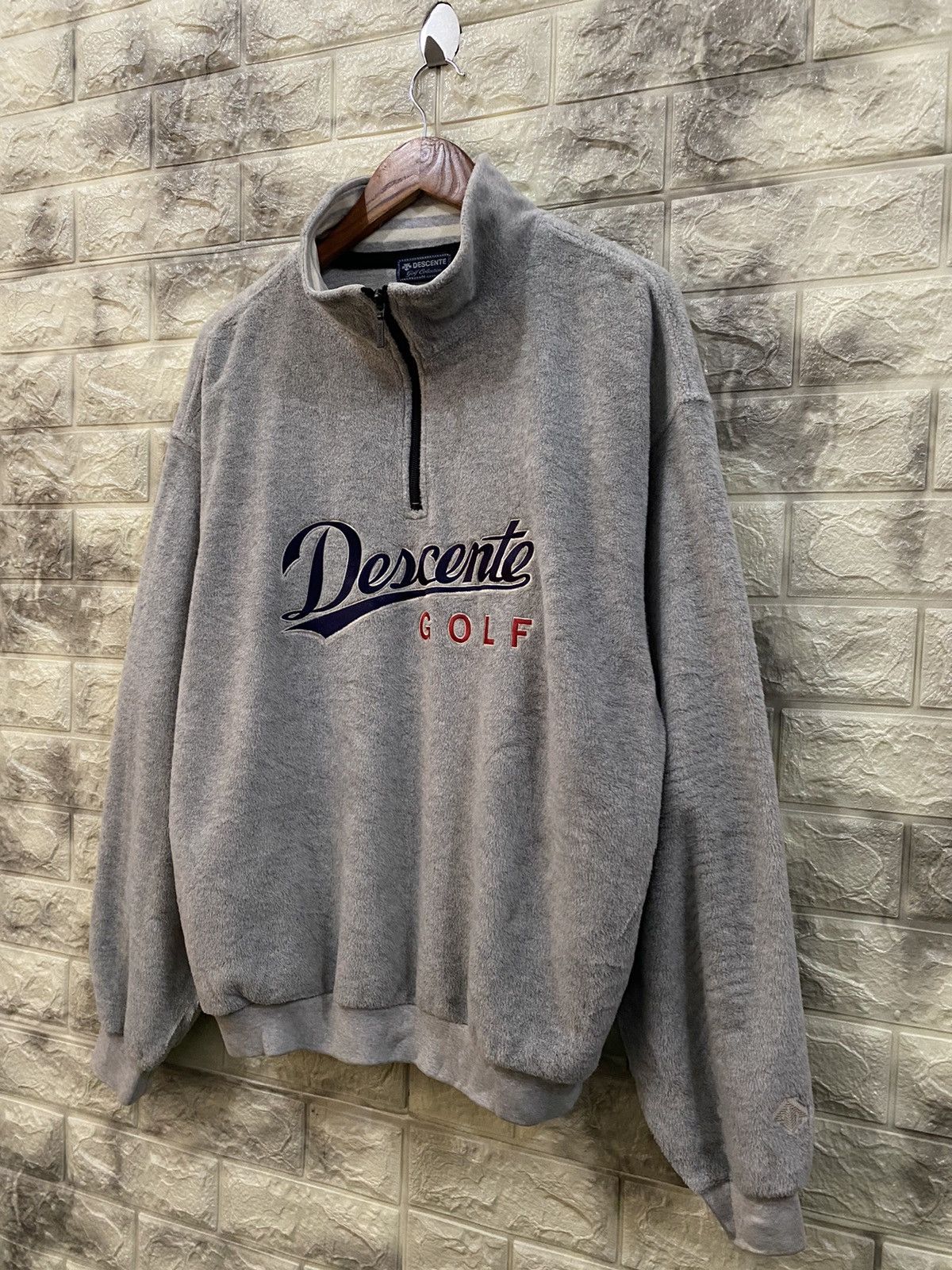 Descente × Vintage Vintage Decente Golf fleece sweater Size US M / EU 48-50 / 2 - 4 Thumbnail