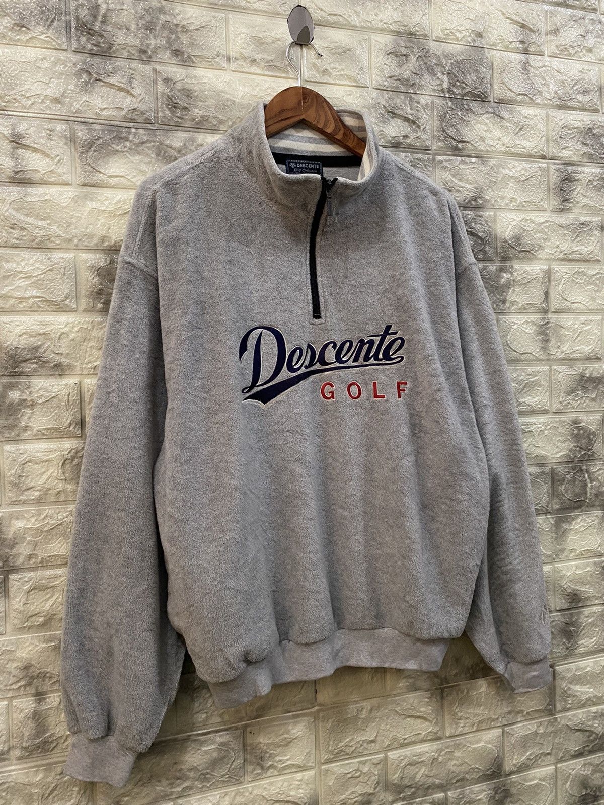Descente × Vintage Vintage Decente Golf fleece sweater Size US M / EU 48-50 / 2 - 3 Thumbnail