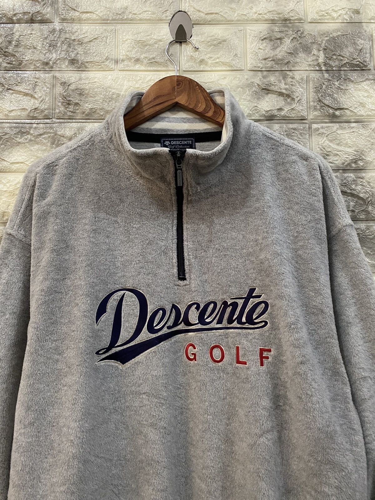 Descente × Vintage Vintage Decente Golf fleece sweater Size US M / EU 48-50 / 2 - 5 Thumbnail
