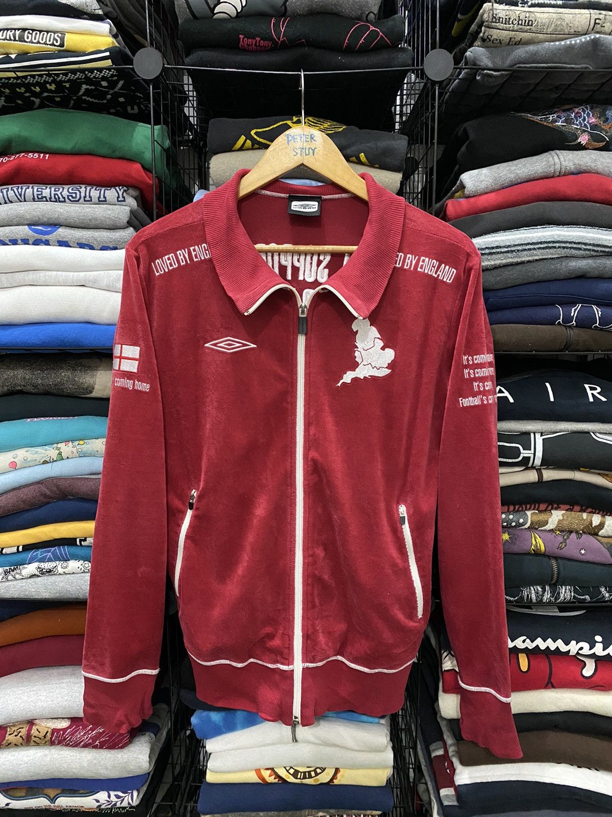 Descente × Umbro × Vintage Vintage Umbro England Team supporter sweater Size US M / EU 48-50 / 2 - 1 Thumbnail