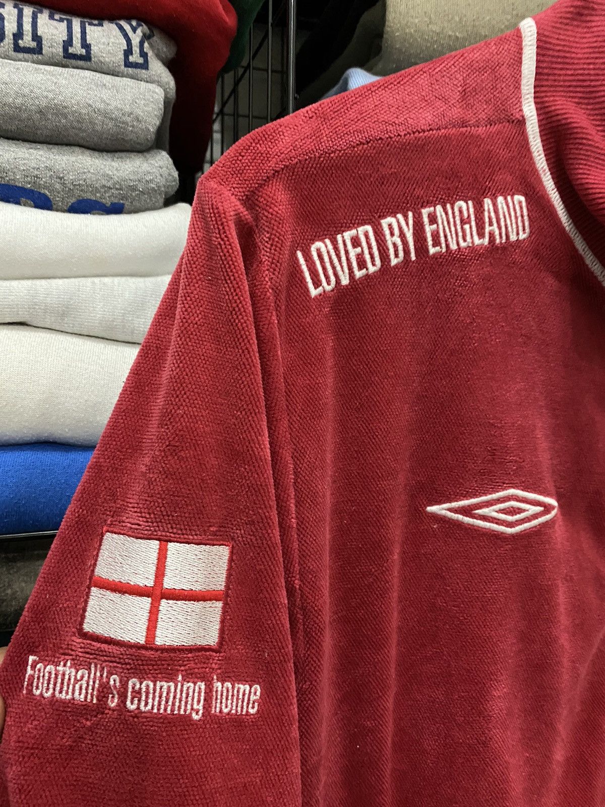 Descente × Umbro × Vintage Vintage Umbro England Team supporter sweater Size US M / EU 48-50 / 2 - 5 Thumbnail