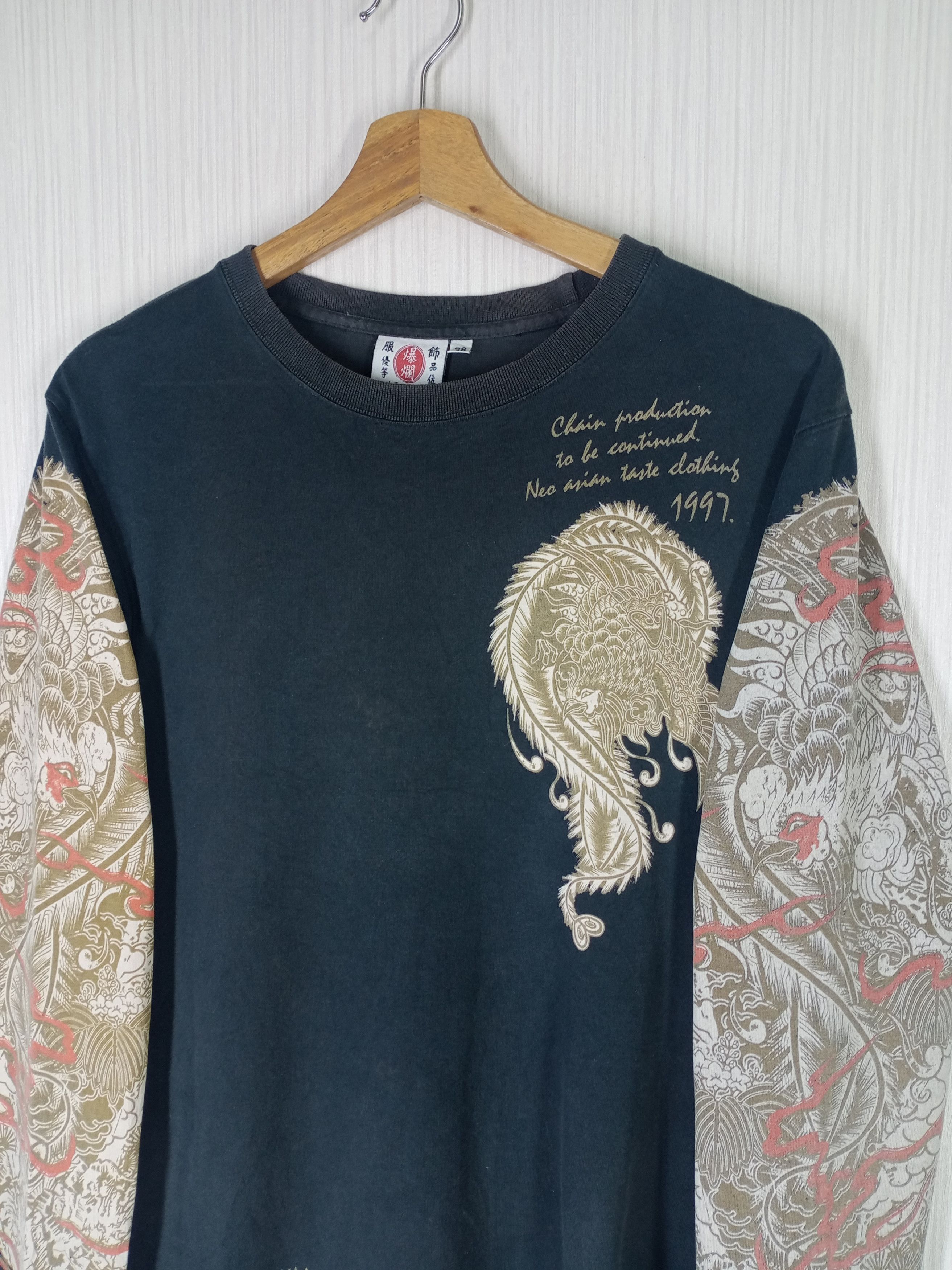 Japanese Brand Vintage 90s Bakuratsu Ranman Musume Tedman Tshirt Size US M / EU 48-50 / 2 - 6 Thumbnail