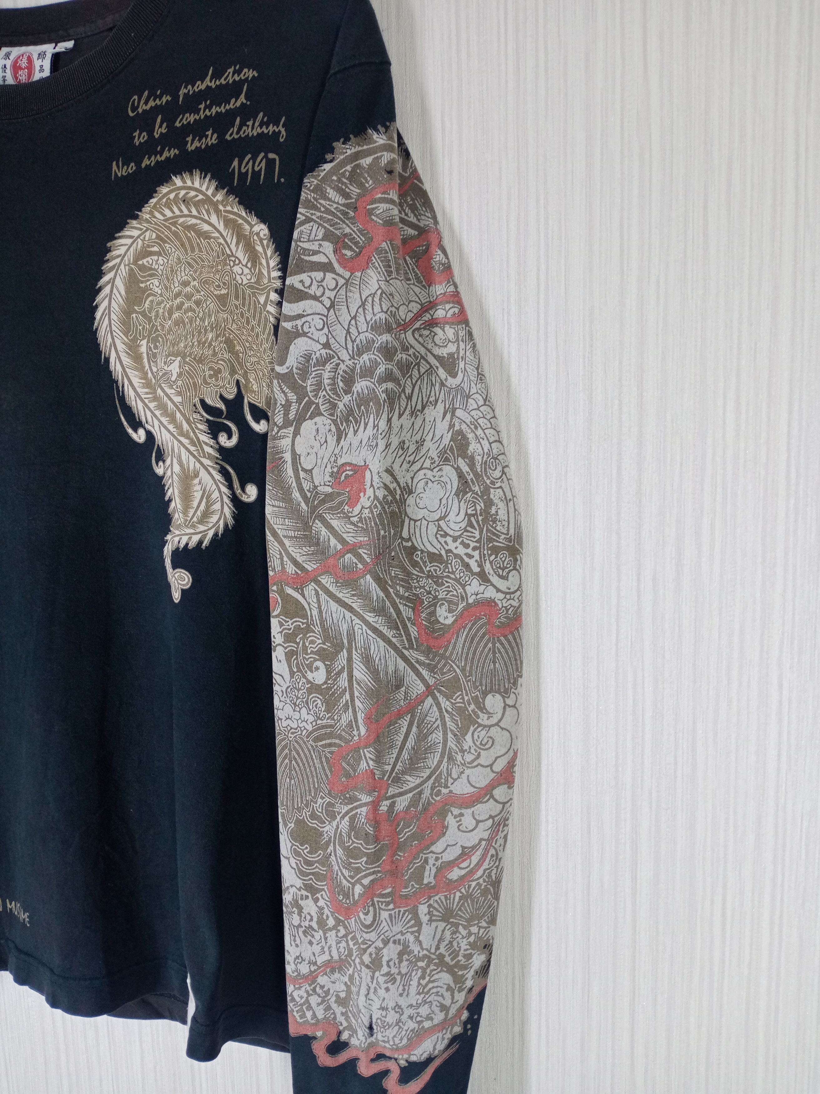 Japanese Brand Vintage 90s Bakuratsu Ranman Musume Tedman Tshirt Size US M / EU 48-50 / 2 - 3 Thumbnail