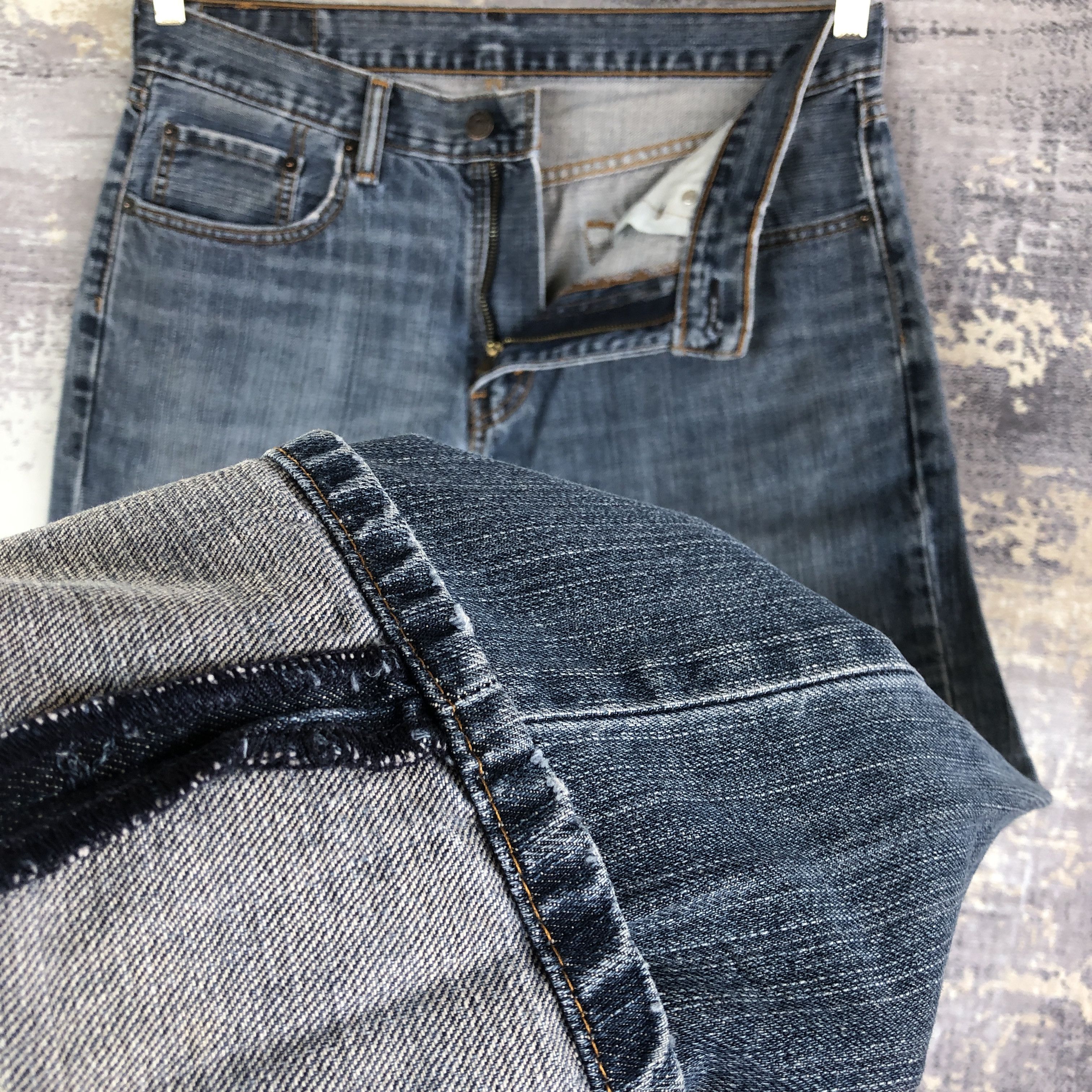 Levi's × Vintage Vintage Levis 569 Baggy Jeans Levi's Faded Blue Denim Size US 32 / EU 48 - 6 Thumbnail