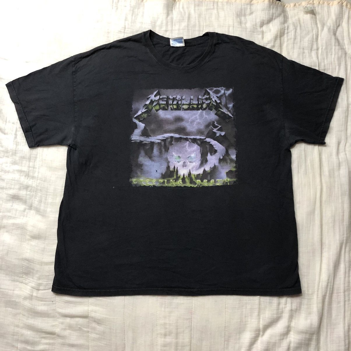 Band Tees vintage 2005 Metallica Creeping Death T Shirt Size US XXL / EU 58 / 5 - 2 Thumbnail