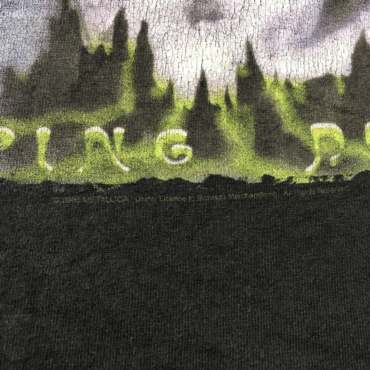 Band Tees vintage 2005 Metallica Creeping Death T Shirt Size US XXL / EU 58 / 5 - 4 Thumbnail