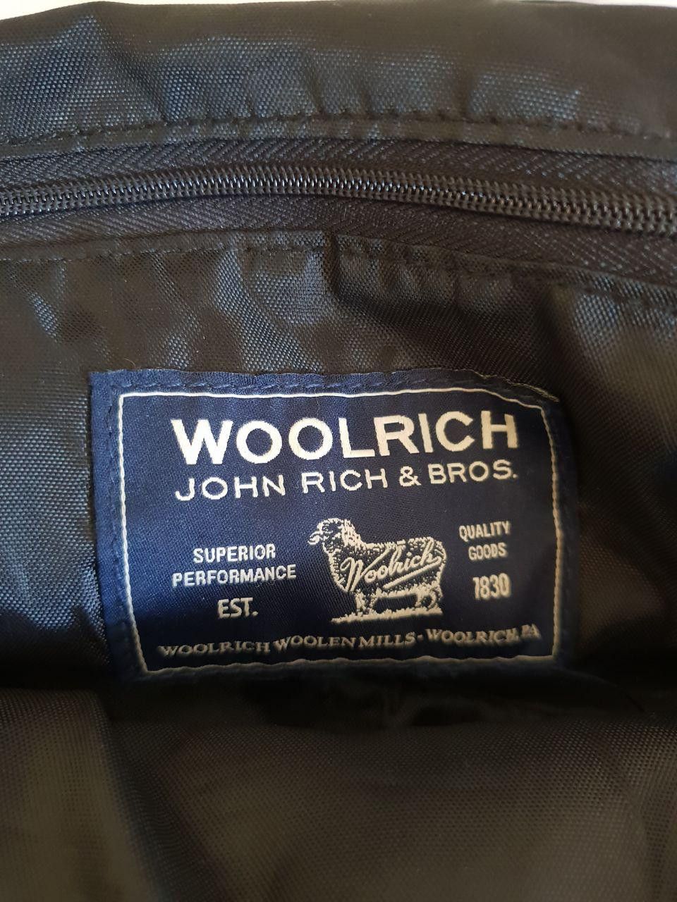 Vintage × Woolrich Woolen Mills Nylon Woolrich John Rich & Bros. Hand Bag Size ONE SIZE - 5 Thumbnail