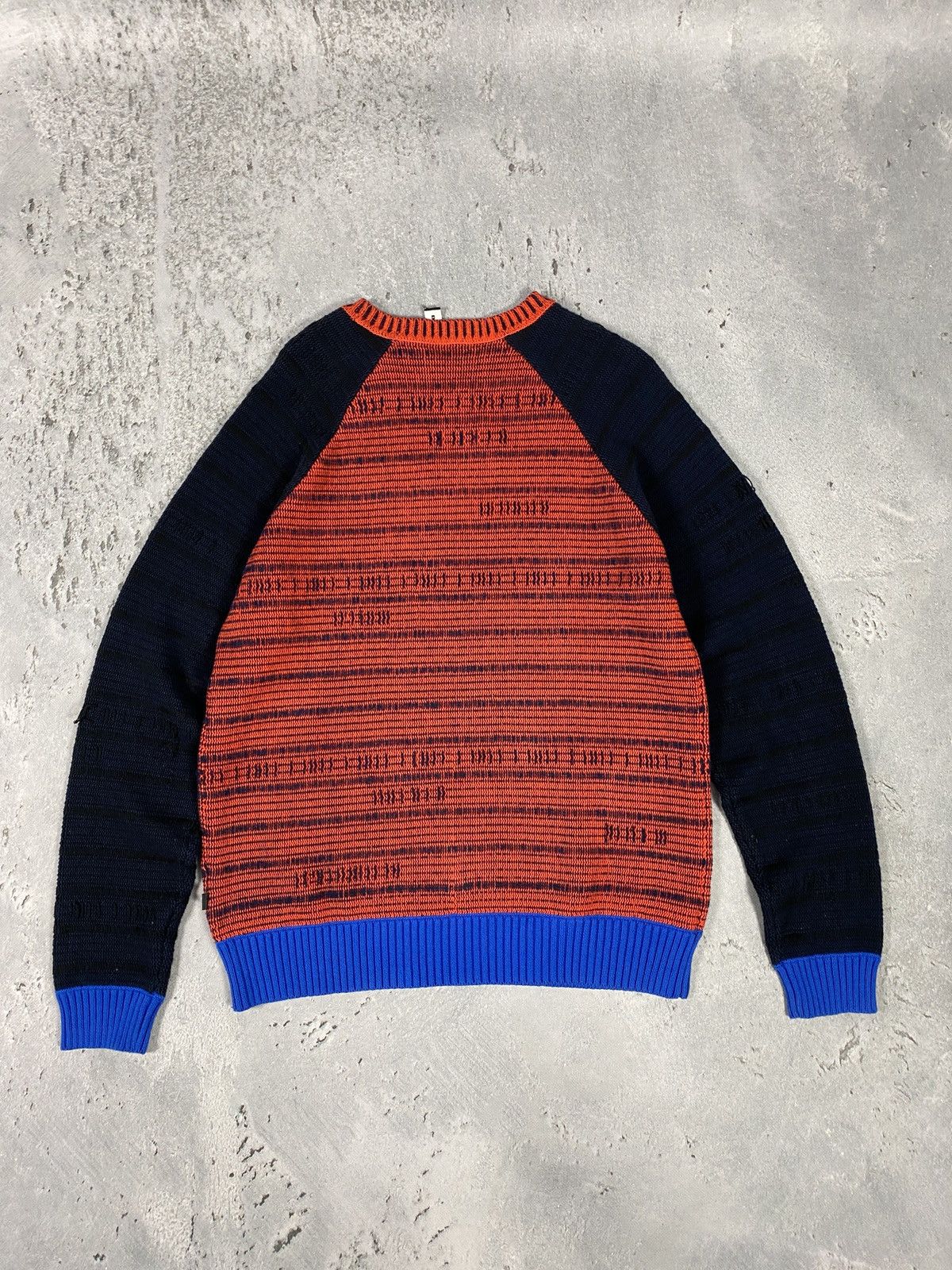 Diesel × Diesel Black Gold × Vintage Diesel distressed Y2k sweater vintage USA Style Size US L / EU 52-54 / 3 - 11 Thumbnail