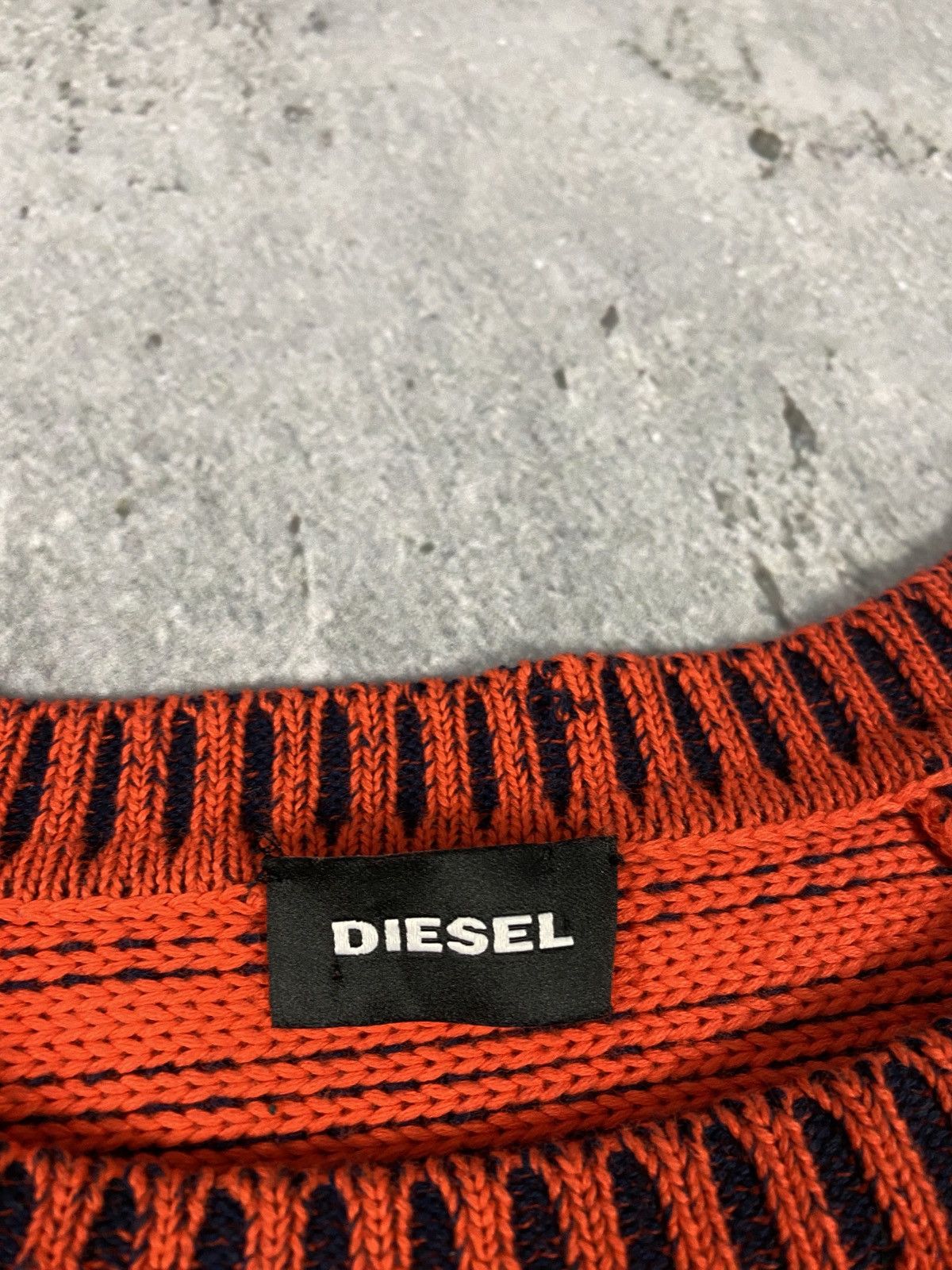 Diesel × Diesel Black Gold × Vintage Diesel distressed Y2k sweater vintage USA Style Size US L / EU 52-54 / 3 - 5 Thumbnail