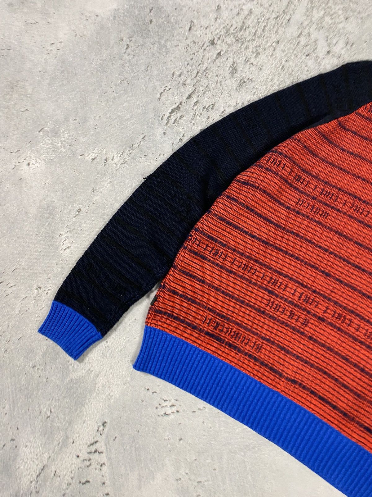 Diesel × Diesel Black Gold × Vintage Diesel distressed Y2k sweater vintage USA Style Size US L / EU 52-54 / 3 - 12 Thumbnail