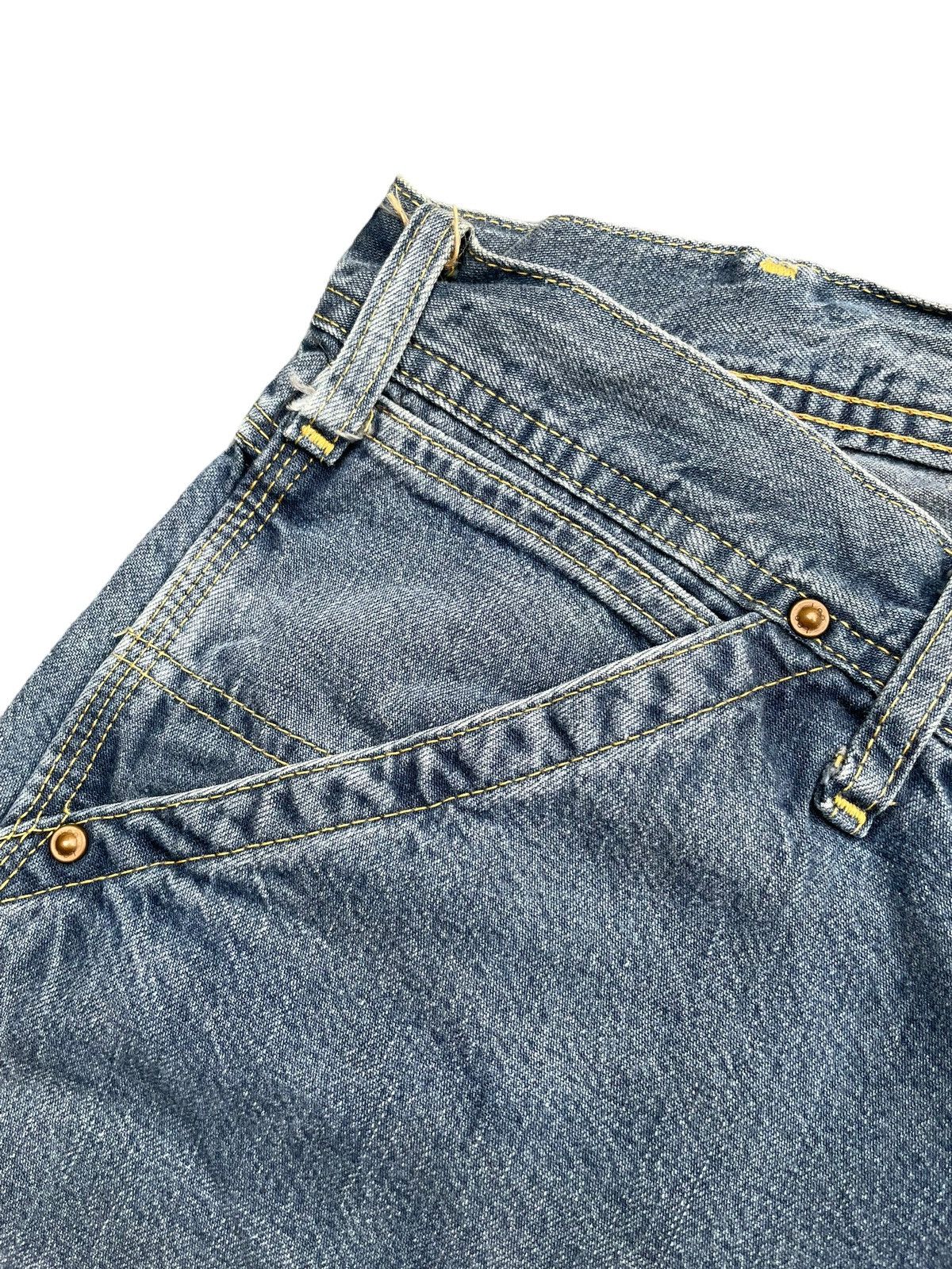 Lee × Vintage Vintage Lee 191 Jelt Denim Union Made Sanforized Size US 33 - 6 Thumbnail