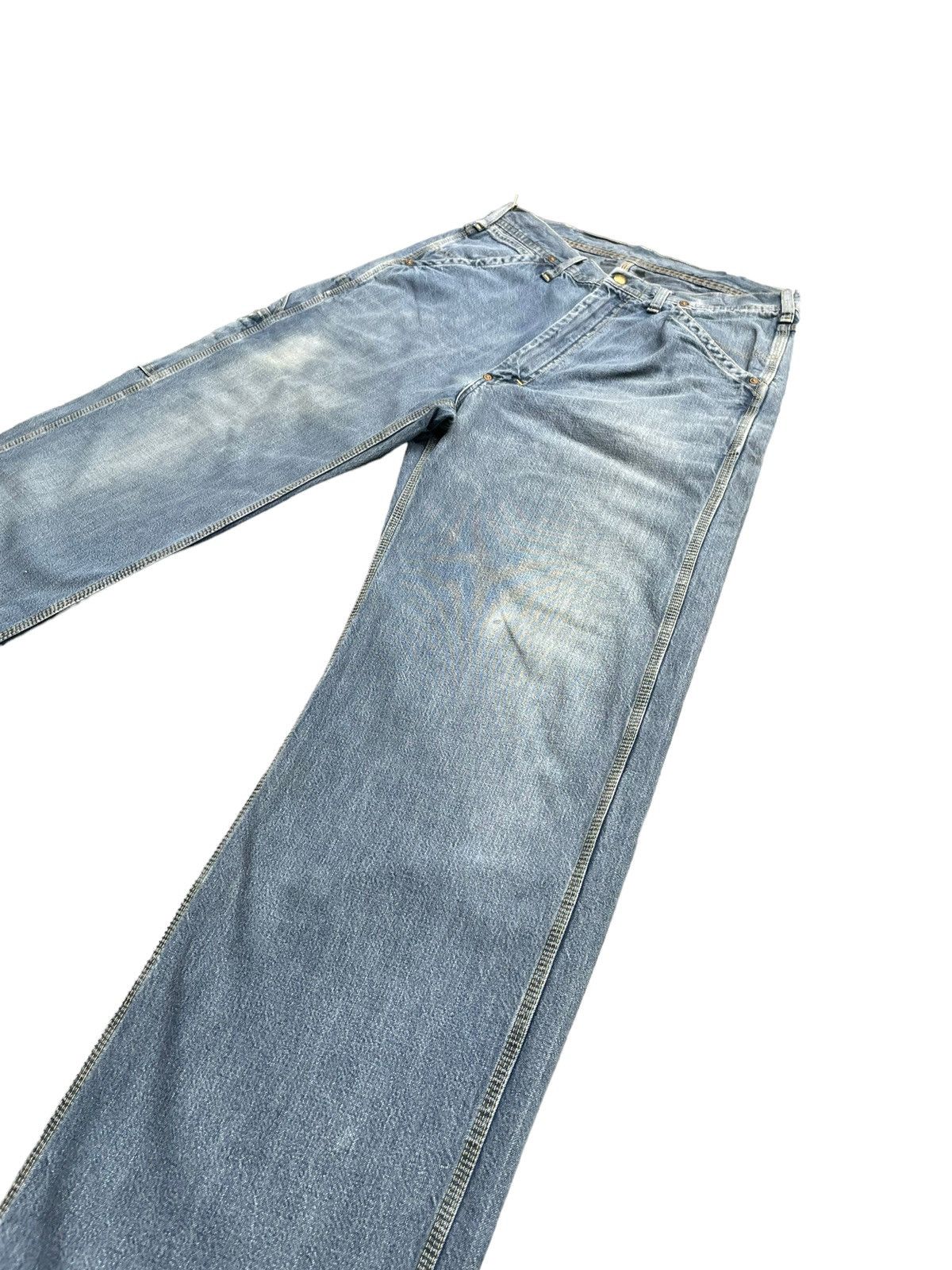 Lee × Vintage Vintage Lee 191 Jelt Denim Union Made Sanforized Size US 33 - 2 Thumbnail