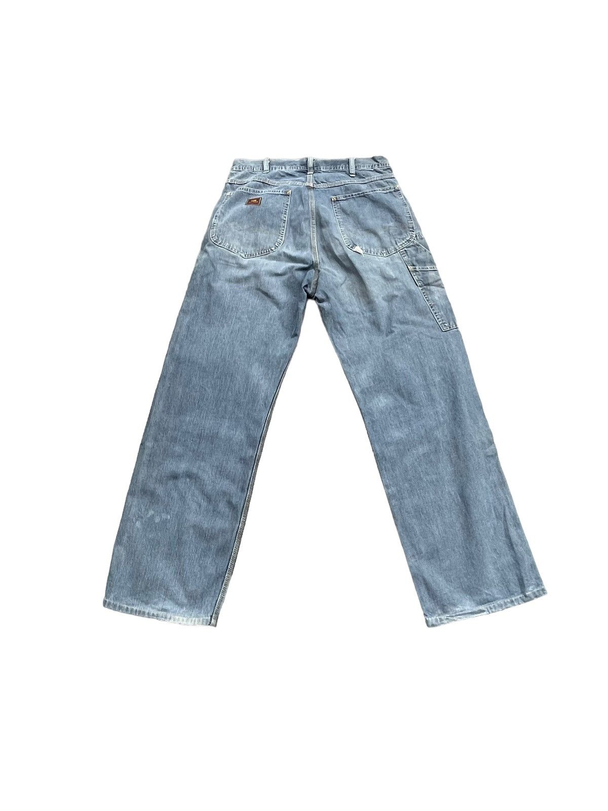 Lee × Vintage Vintage Lee 191 Jelt Denim Union Made Sanforized Size US 33 - 7 Thumbnail