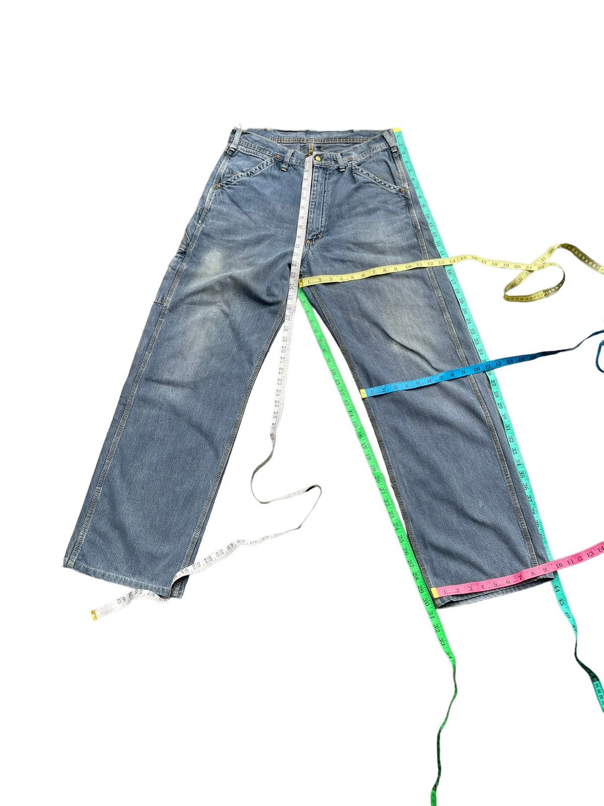 Lee × Vintage Vintage Lee 191 Jelt Denim Union Made Sanforized Size US 33 - 20 Thumbnail