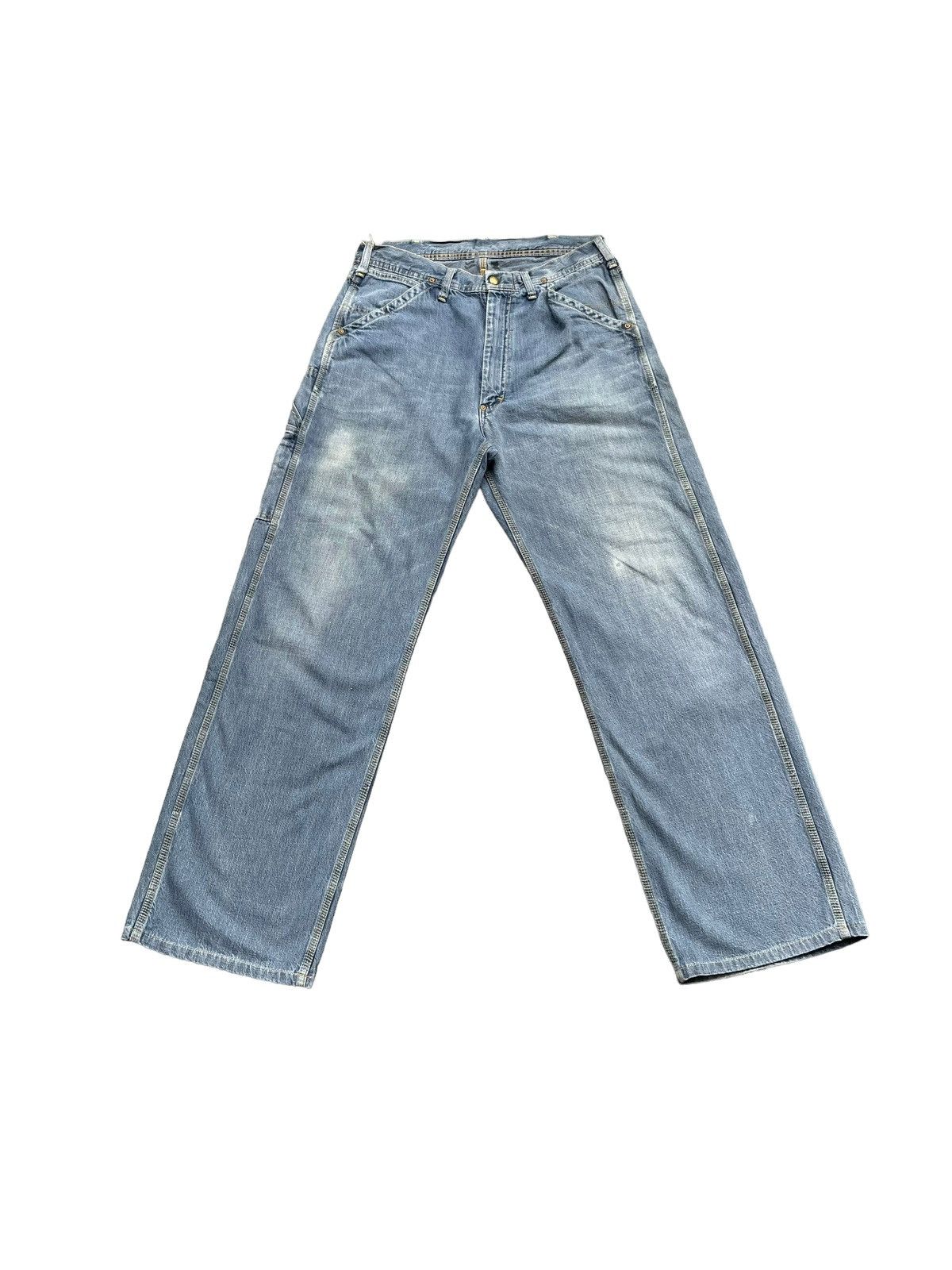 Lee × Vintage Vintage Lee 191 Jelt Denim Union Made Sanforized Size US 33 - 1 Thumbnail