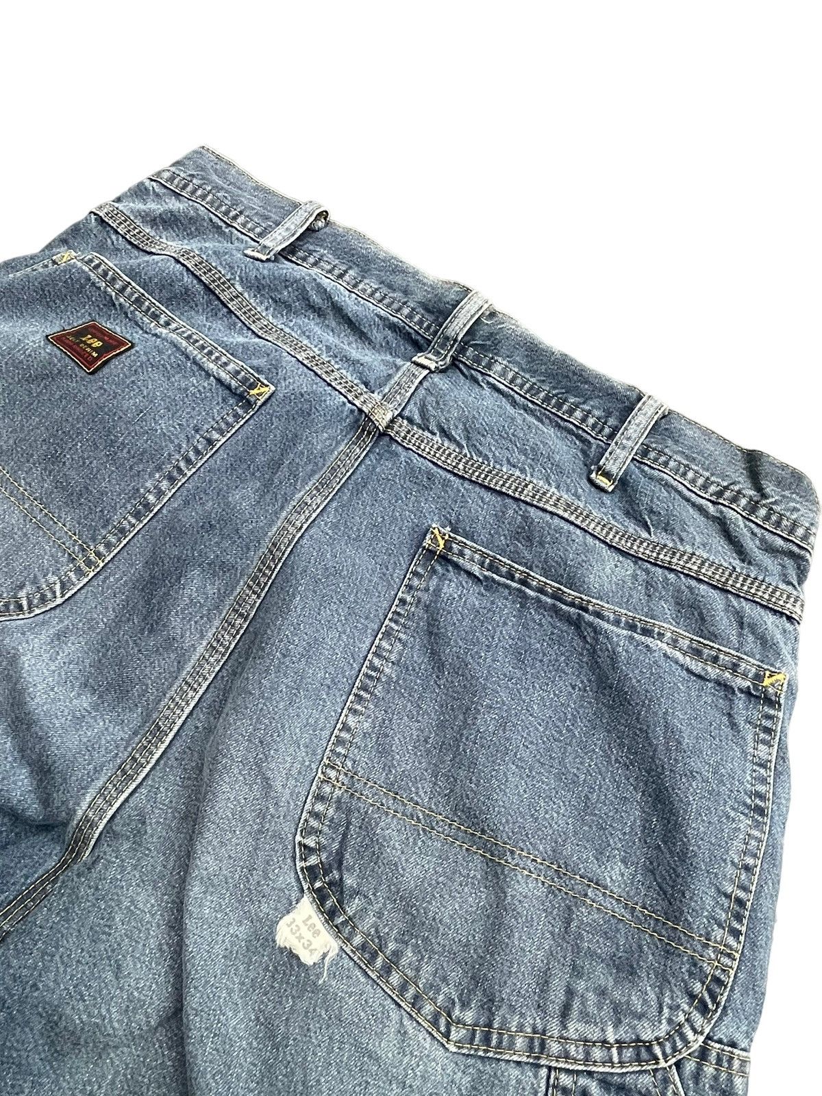 Lee × Vintage Vintage Lee 191 Jelt Denim Union Made Sanforized Size US 33 - 10 Thumbnail
