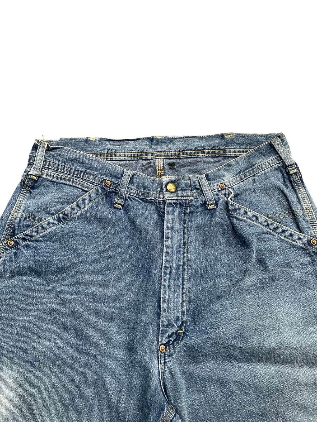 Lee × Vintage Vintage Lee 191 Jelt Denim Union Made Sanforized Size US 33 - 5 Thumbnail