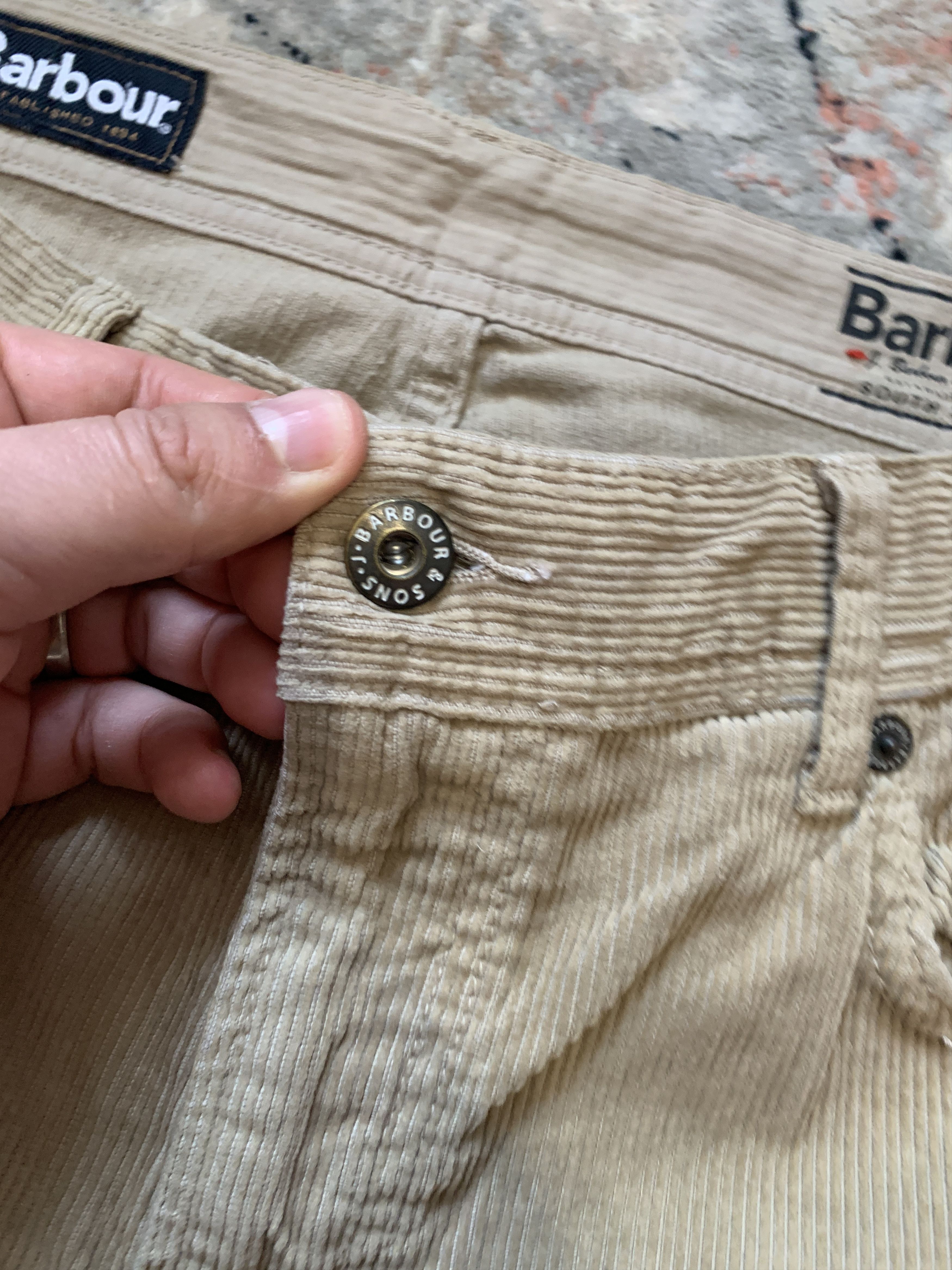 Barbour × Vintage Barbour Vintage Velvet Pants Size US 34 / EU 50 - 10 Thumbnail