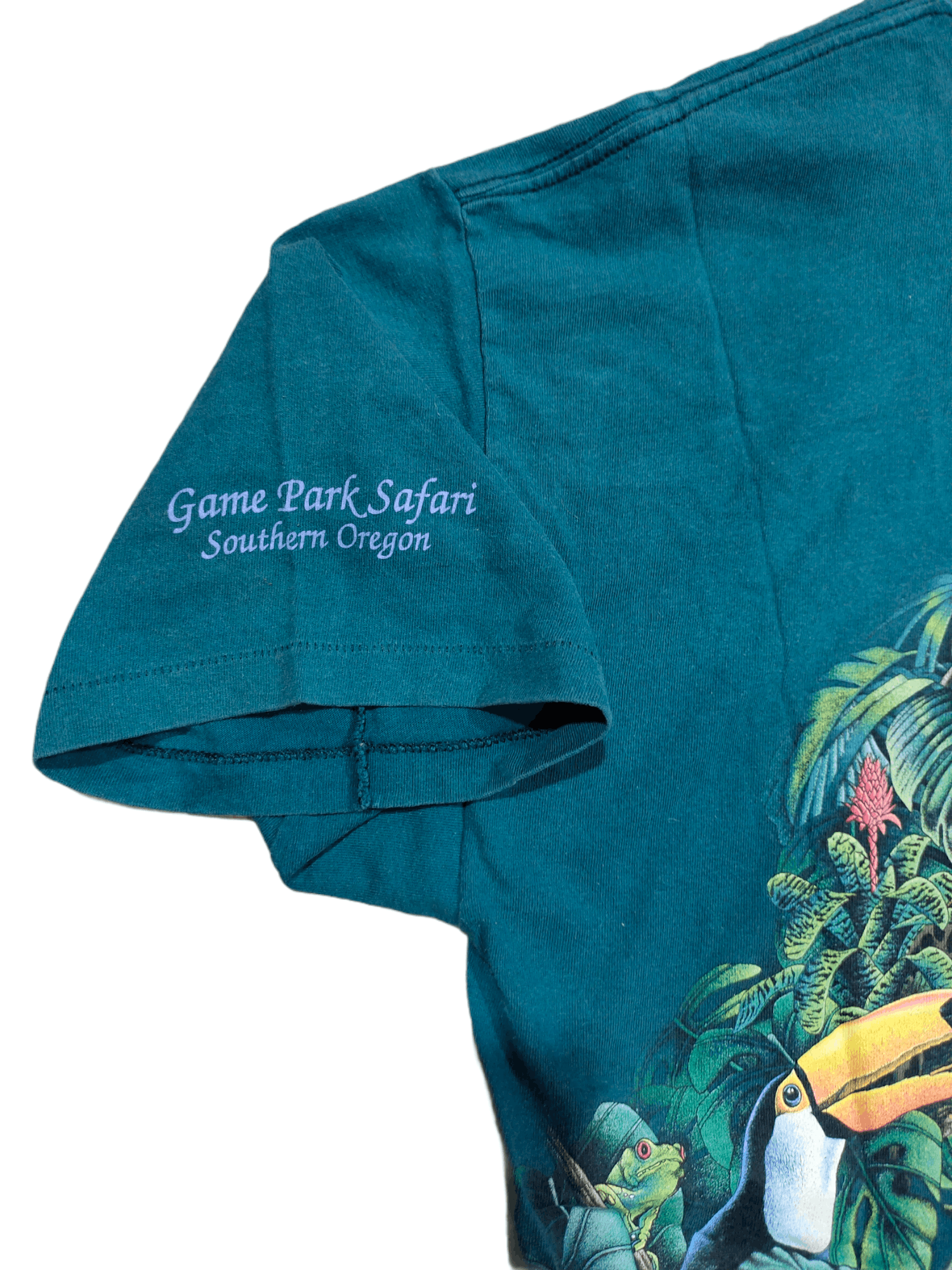 Habitat Vintage Habitat Wake Up To The Rainforest tshirt Size US XL / EU 56 / 4 - 5 Thumbnail