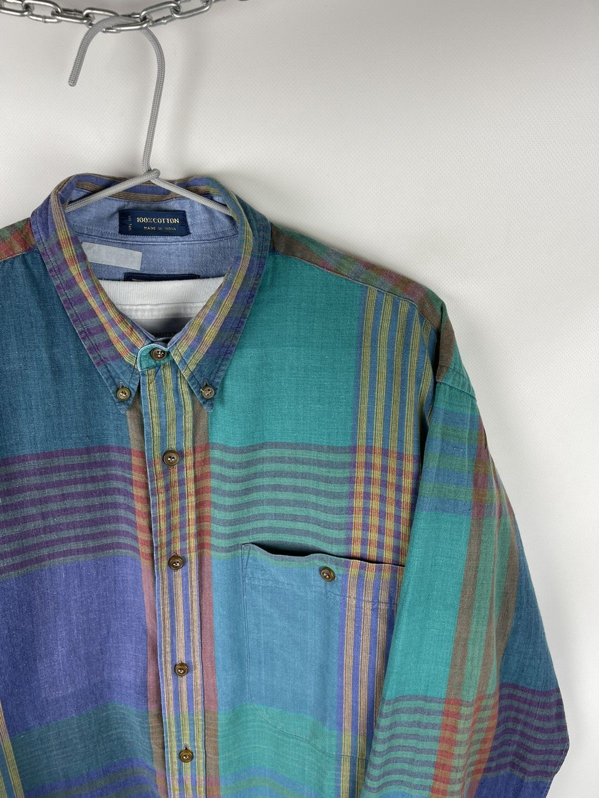 Chaps Ralph Lauren Chaps Ralph Lauren vintage flannel checkered shirt Size US M / EU 48-50 / 2 - 12 Thumbnail