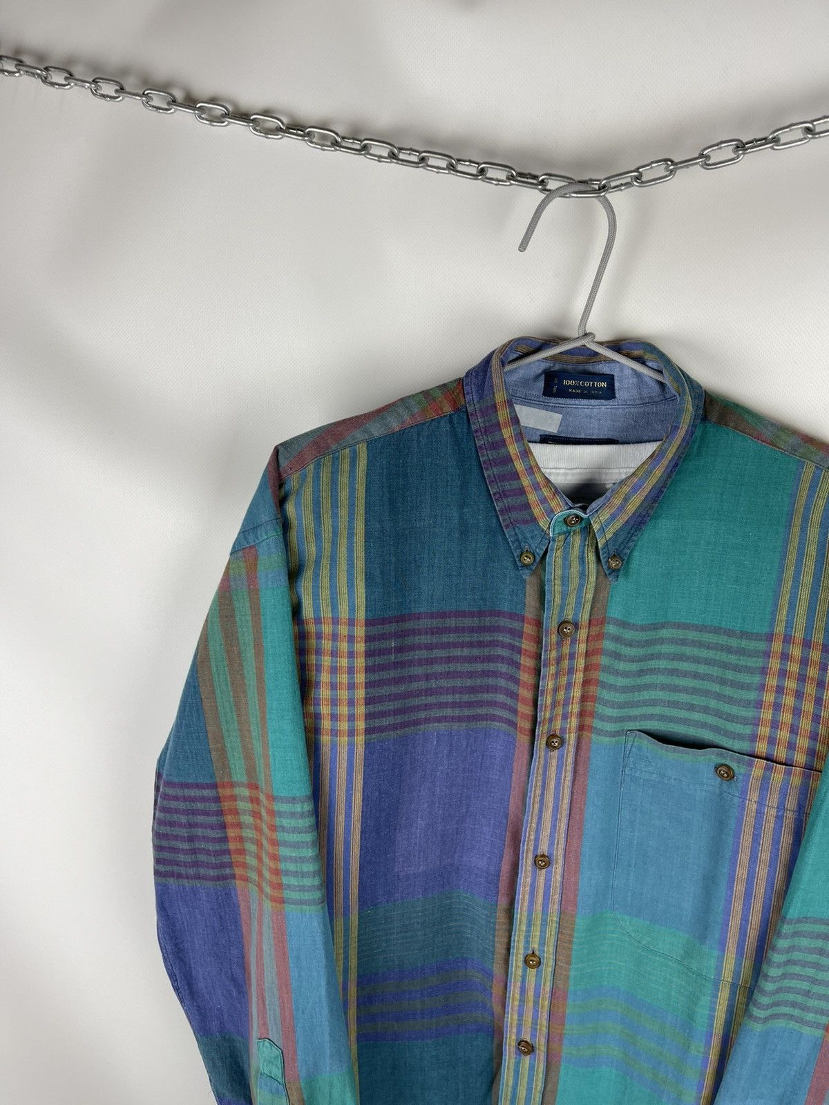 Chaps Ralph Lauren Chaps Ralph Lauren vintage flannel checkered shirt Size US M / EU 48-50 / 2 - 11 Thumbnail
