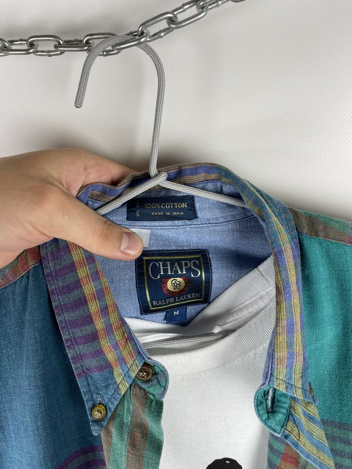 Chaps Ralph Lauren Chaps Ralph Lauren vintage flannel checkered shirt Size US M / EU 48-50 / 2 - 9 Thumbnail