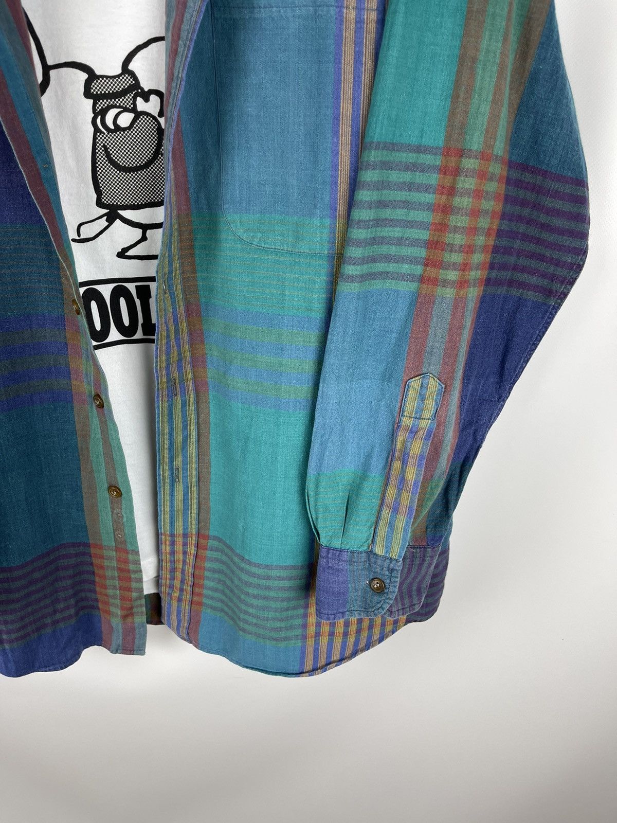 Chaps Ralph Lauren Chaps Ralph Lauren vintage flannel checkered shirt Size US M / EU 48-50 / 2 - 5 Thumbnail