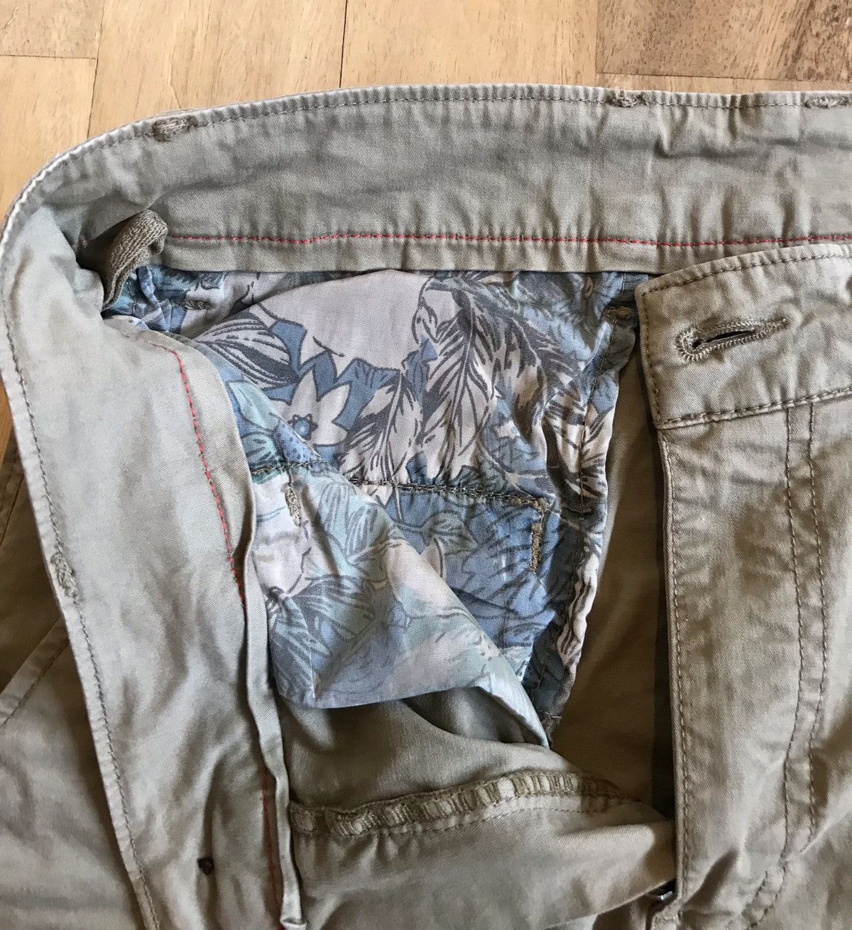 Vintage Vintage Jogger Style Tan Cargo Pants 30w Size US 30 / EU 46 - 4 Thumbnail