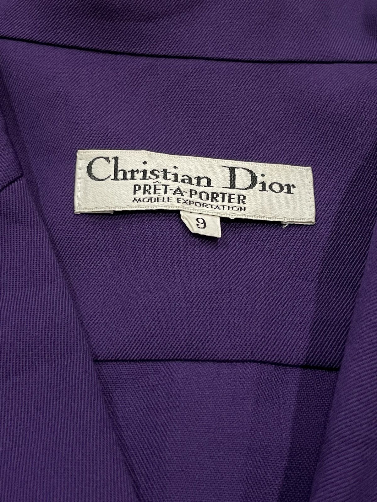 Dior × Vintage Vintage Christian Dior Pret-A-Porter Size M / US 6-8 / IT 42-44 - 4 Thumbnail